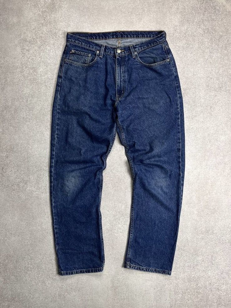 Other Vintage Polo Ralph Lauren Baggy Denim Jeans Flared Y2K 36x32 Size US 36 / EU 52 - 4 Thumbnail