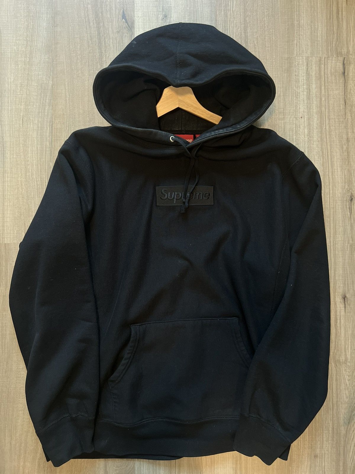 Supreme Tonal Box Logo Hoodie Grailed