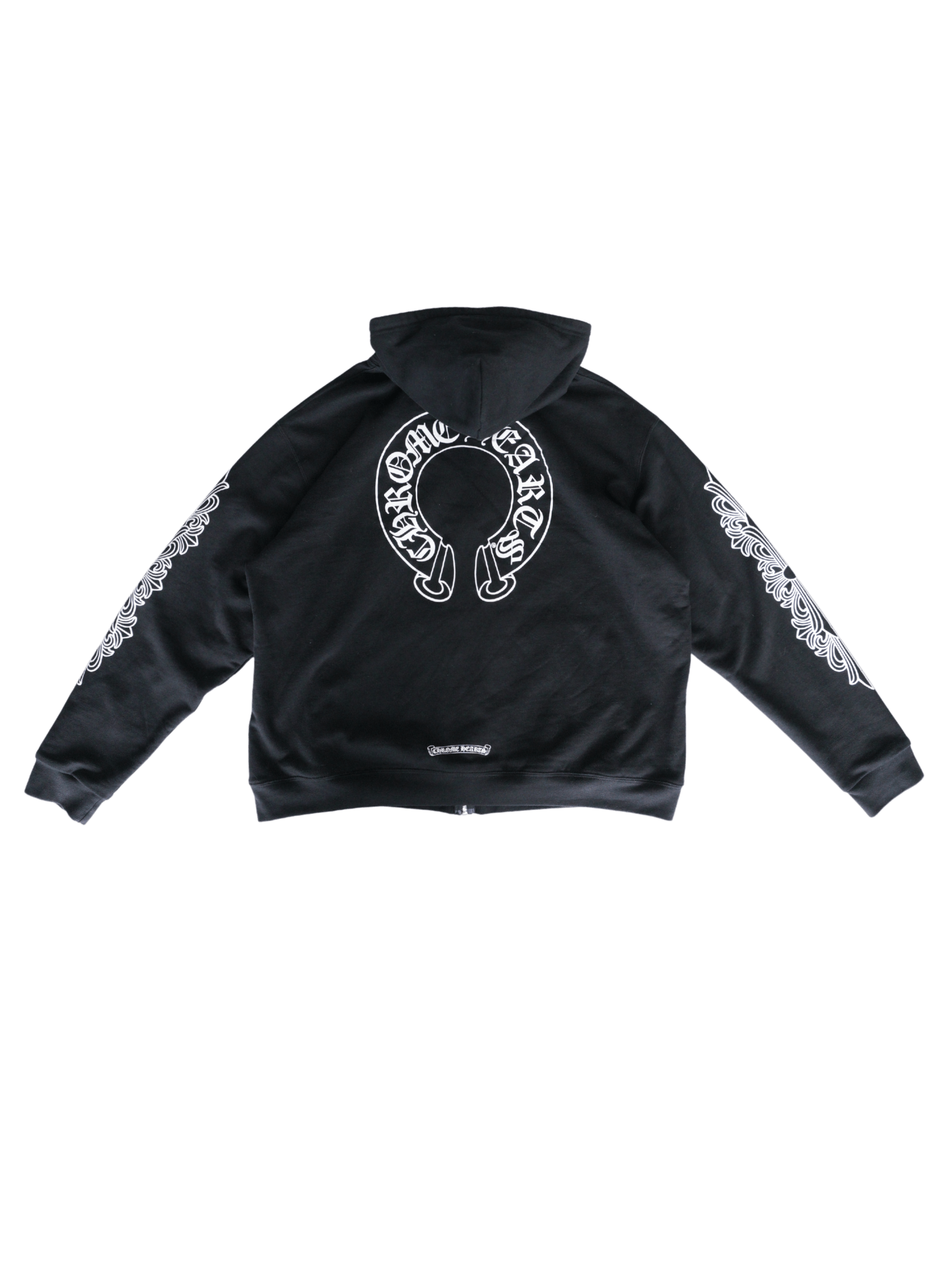Chrome Hearts Chrome Hearts Horseshoe Floral Zip Up | Grailed