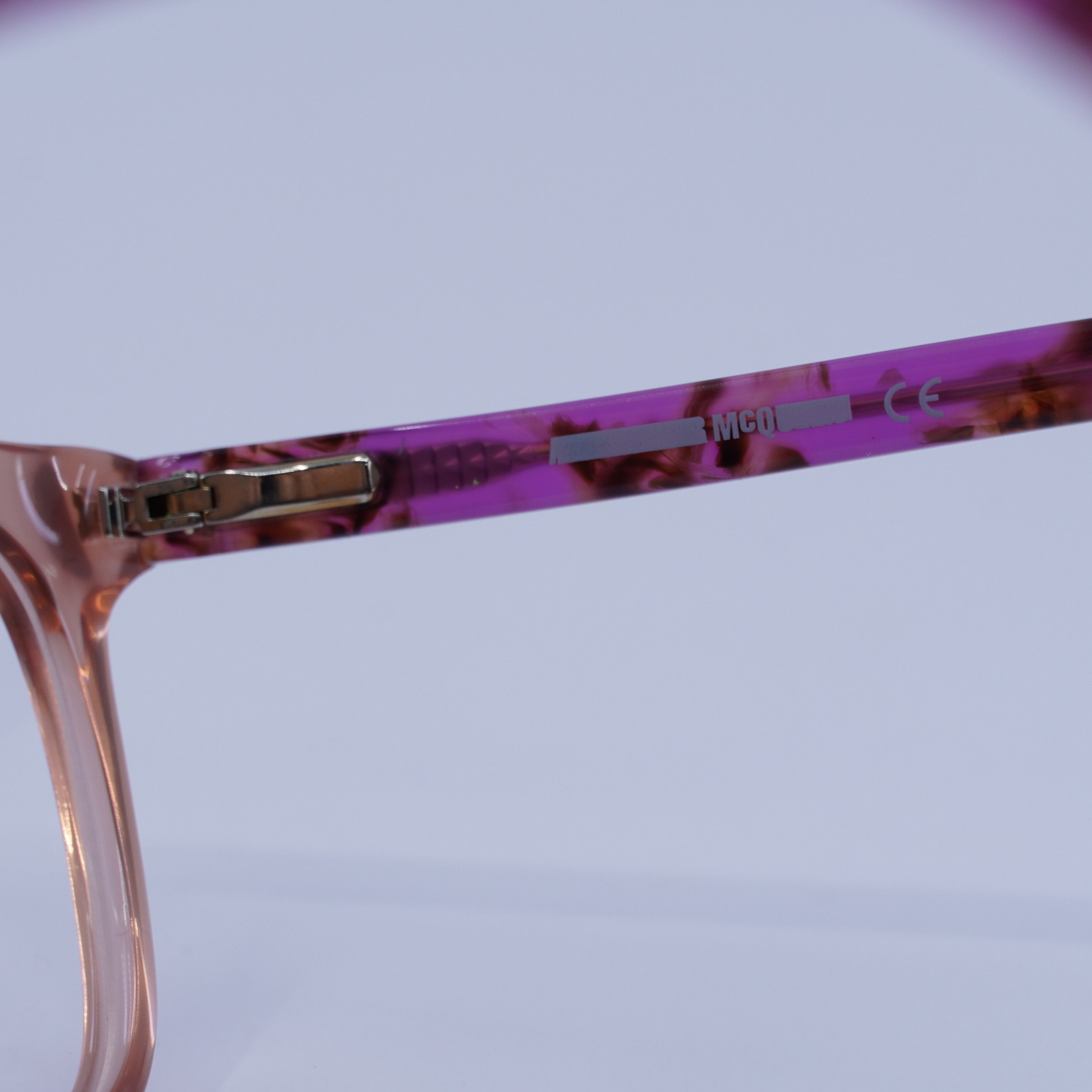 McQ Alexander McQueen McQ by Alexander McQueen MQ0276O 003 Eyeglasses Pink 52 Size ONE SIZE - 8 Thumbnail