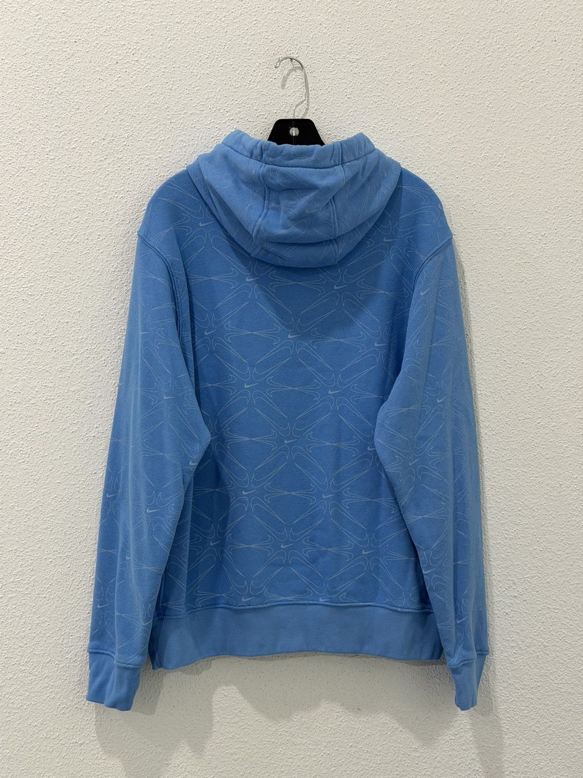 Nike Vintage Nike Center Swoosh All Over Print Pullover Hoodie M Size US M / EU 48-50 / 2 - 3 Thumbnail