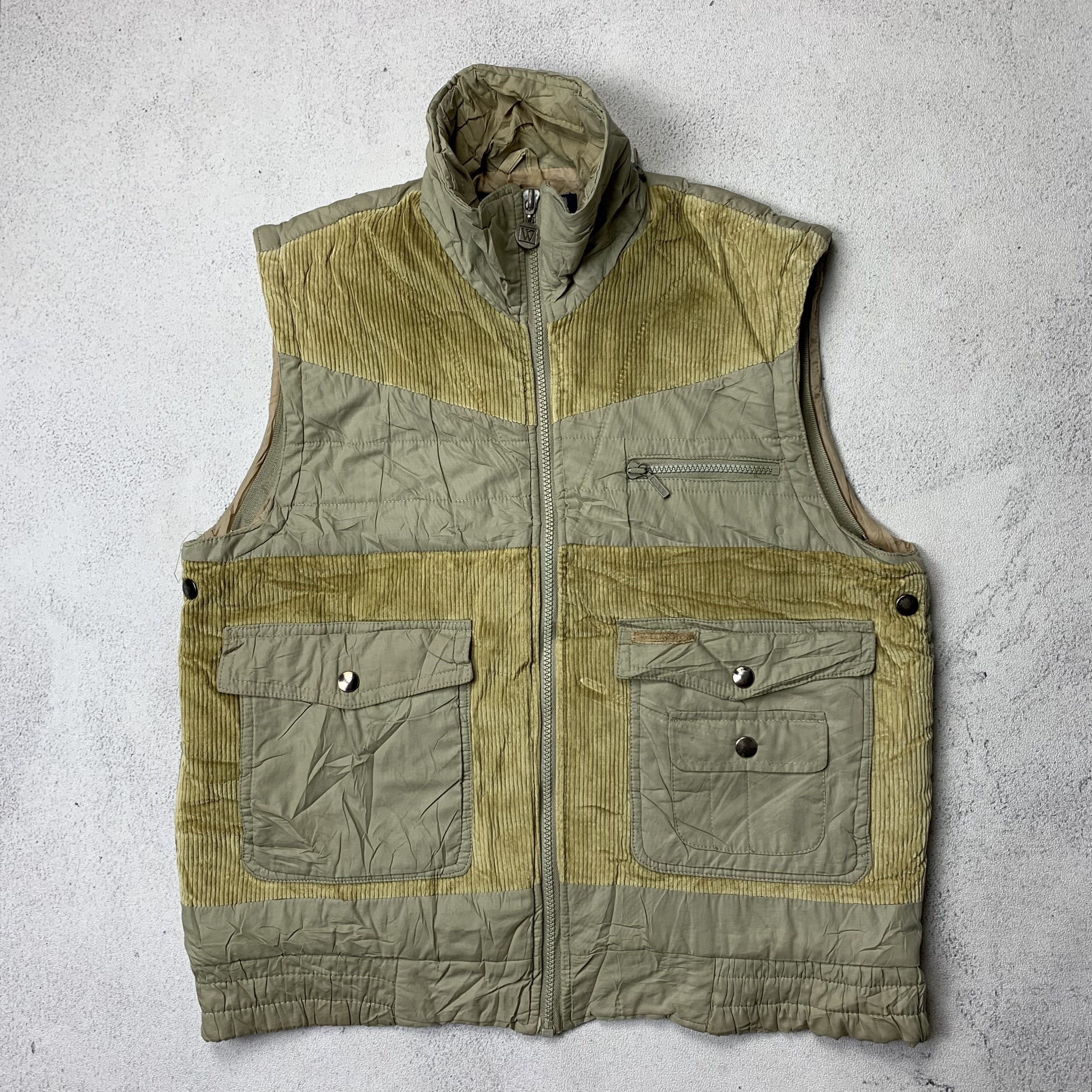 Vintage Vintage Wellington Vest Corduroy Size US M / EU 48-50 / 2 - 1 Thumbnail