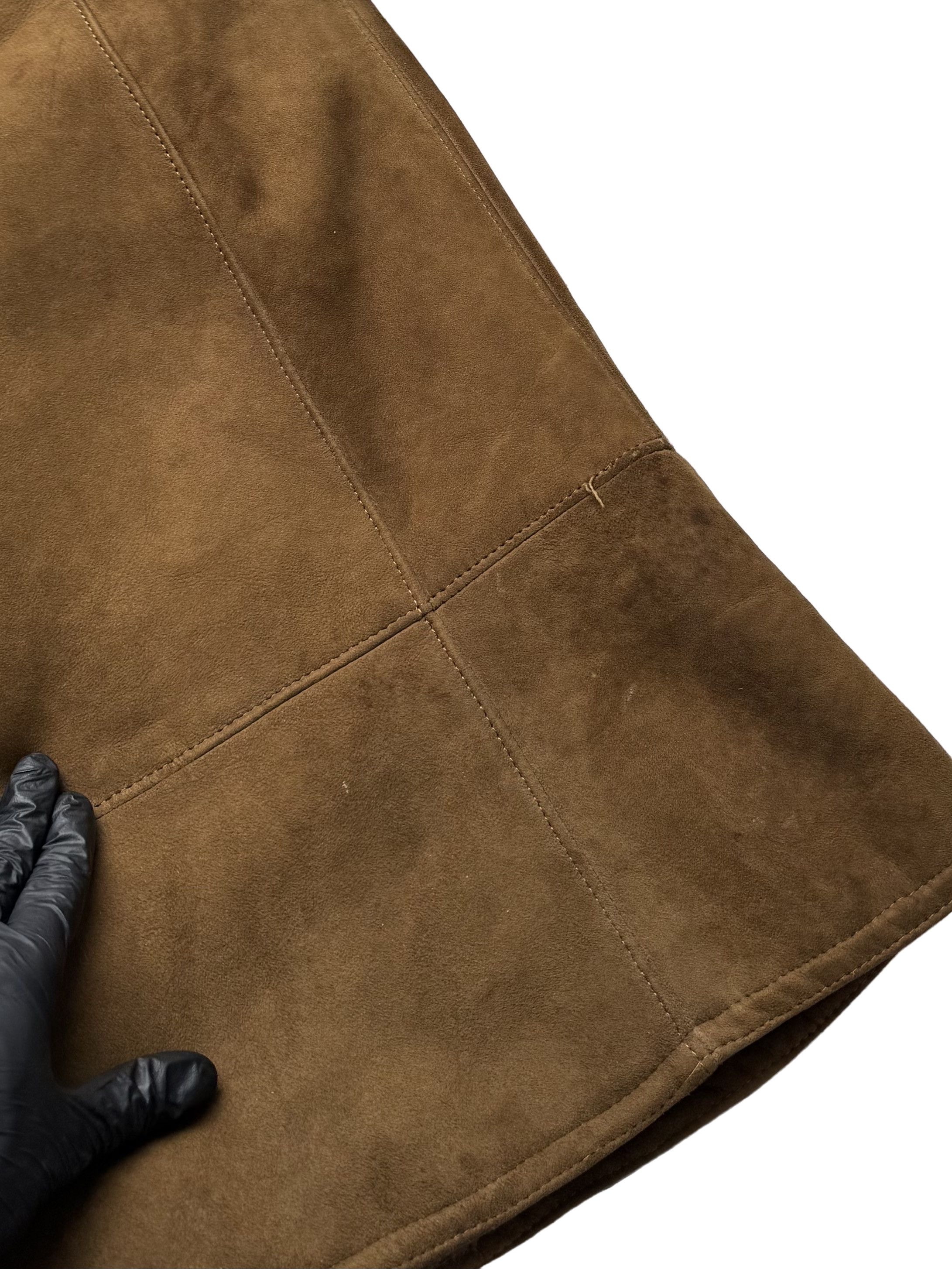 Vintage Vintage Real Sheepskin Heavy Coat With Hood Size XL / US 12-14 / IT 48-50 - 15 Thumbnail
