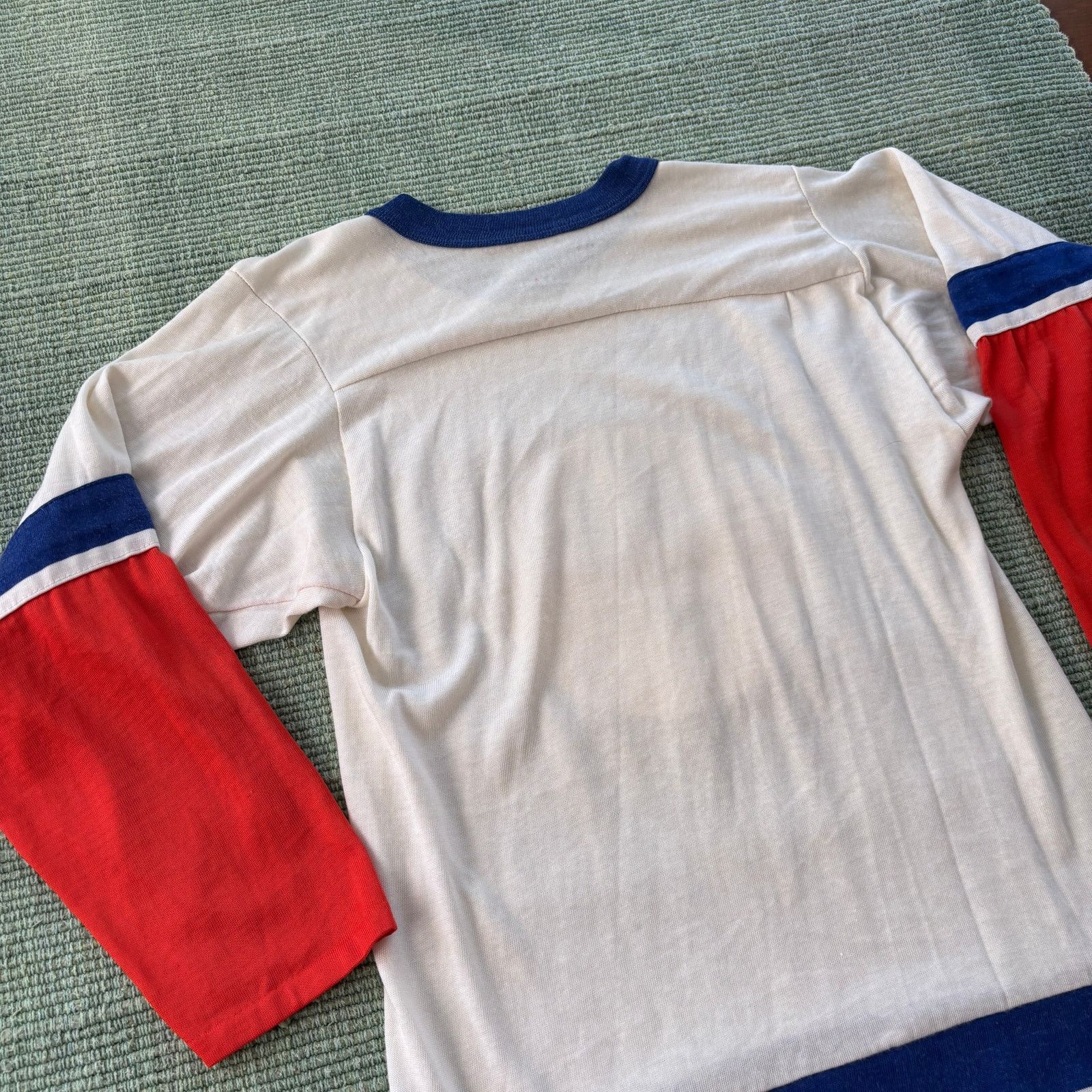 NHL × Vintage Vintage 1970s NY Islanders Durene Hockey Jersey Shirt Sz M/L Size US M / EU 48-50 / 2 - 12 Thumbnail