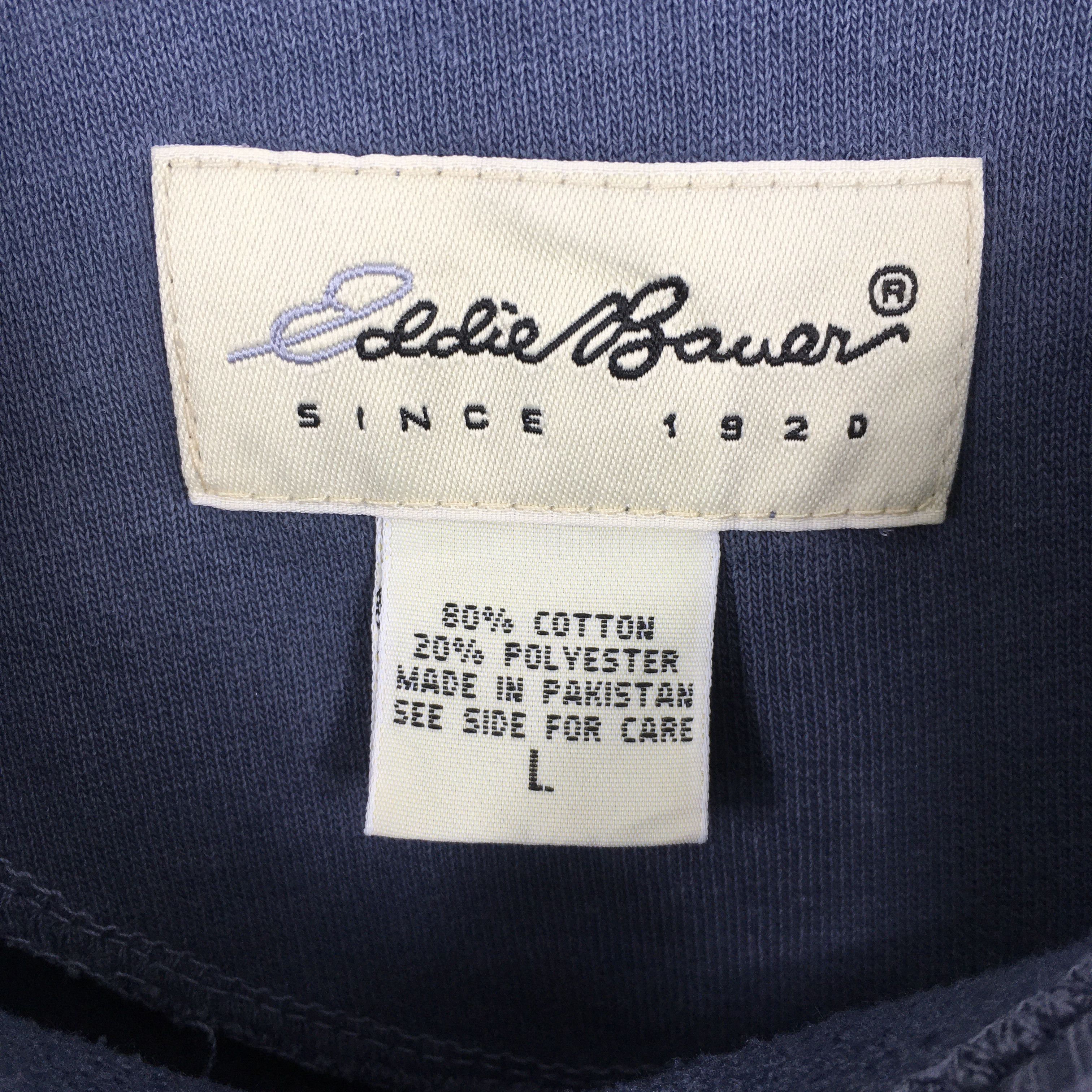 Eddie Bauer Vintage 90s Eddie Bauer Outdoor Sweatshirt Large Size US L / EU 52-54 / 3 - 5 Thumbnail