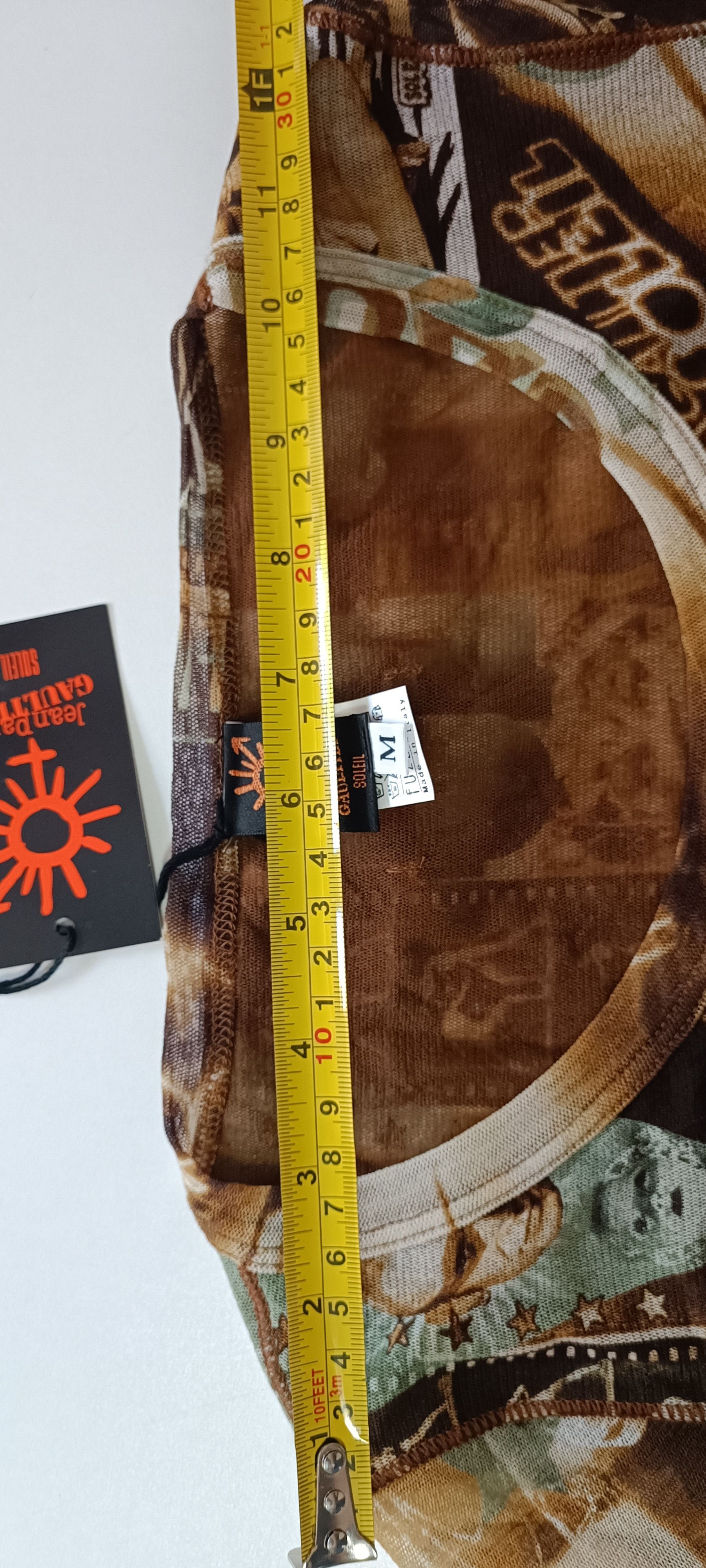 Jean Paul Gaultier Faces mesh top Size M / US 6-8 / IT 42-44 - 8 Thumbnail