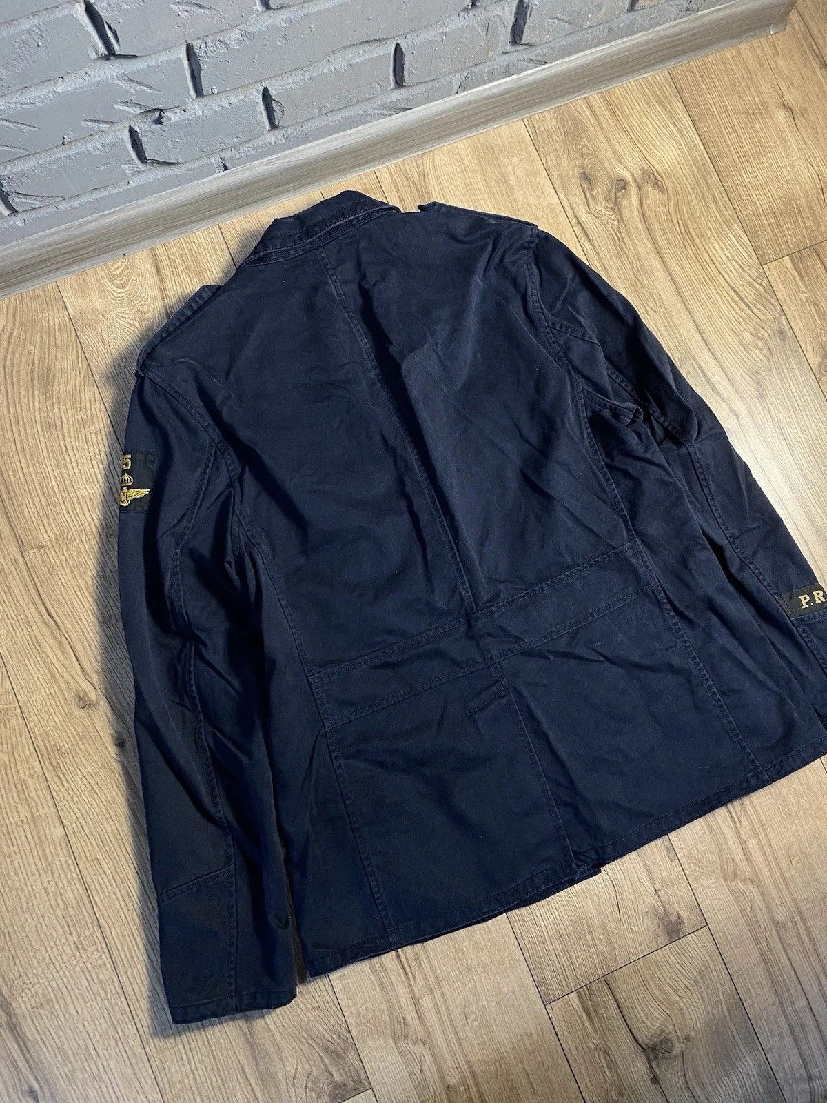 Polo Ralph Lauren Polo Ralph Lauren Military Sports Jacket Sz L Utility Navy Size US L / EU 52-54 / 3 - 4 Thumbnail