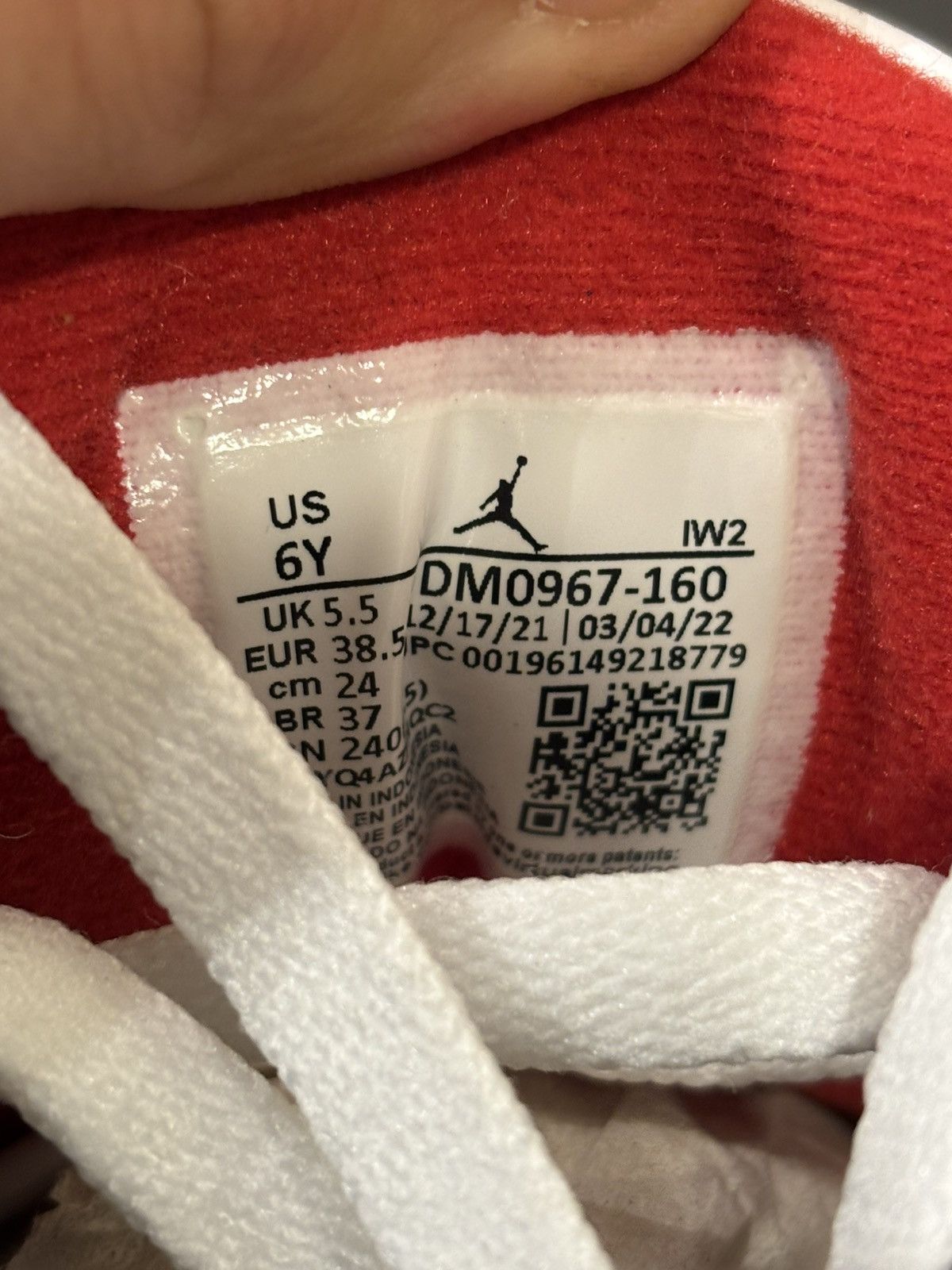 Jordan Brand Jordan 3 Retro ‘Fire Red’ Size US 6 / EU 39 - 6 Thumbnail