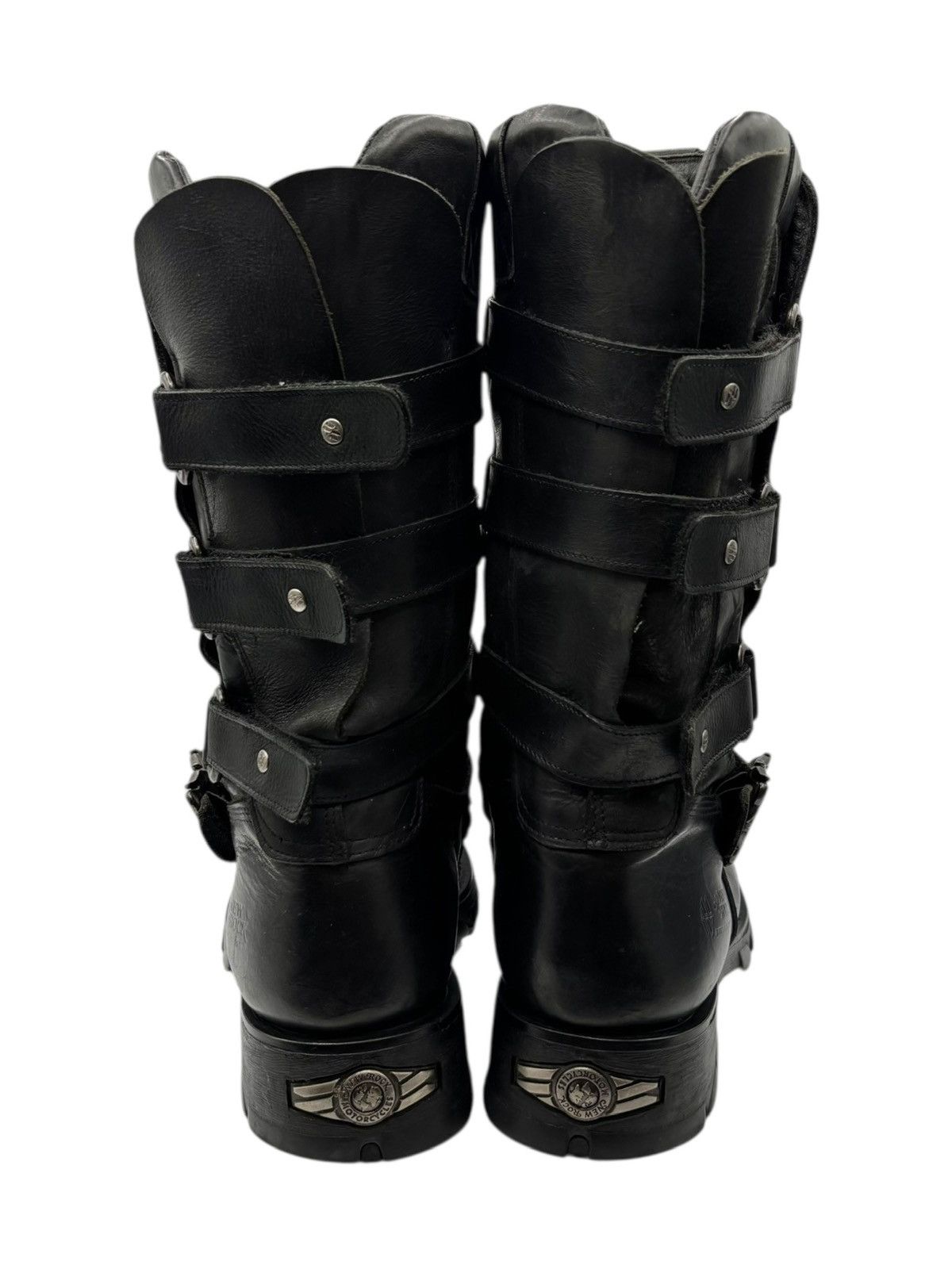 New Rock Vintage New Rock leather biker boots Size 45 Size US 12 / EU 45 - 4 Thumbnail