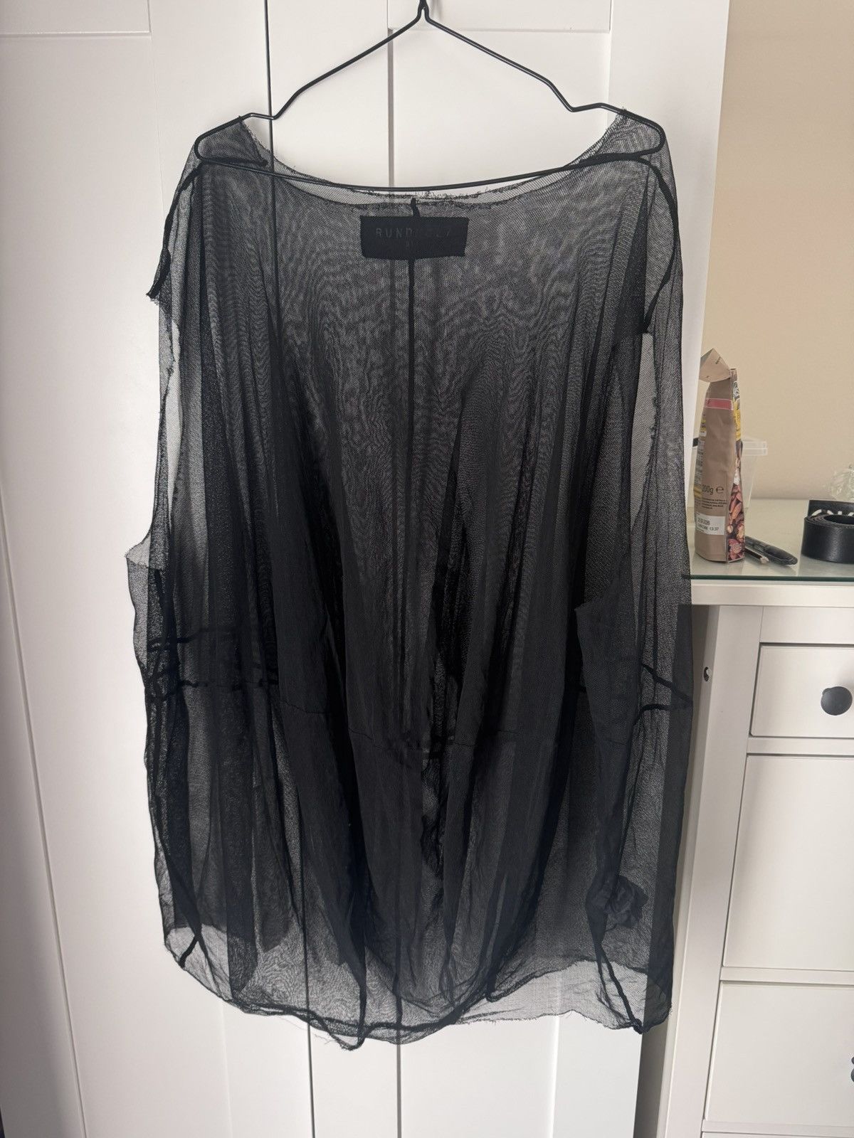Rundholz Rundholz avant-garde mesh vest blouses y2k opium Size M / US 6-8 / IT 42-44 - 1 Thumbnail