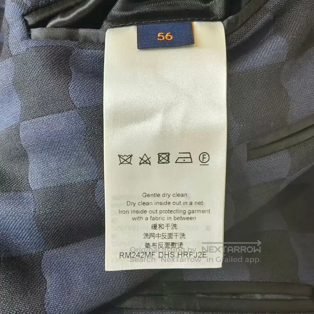 Louis Vuitton louis vuitton patterned casual blazer for men. Size US XXL / EU 58 / 5 - 4 Thumbnail