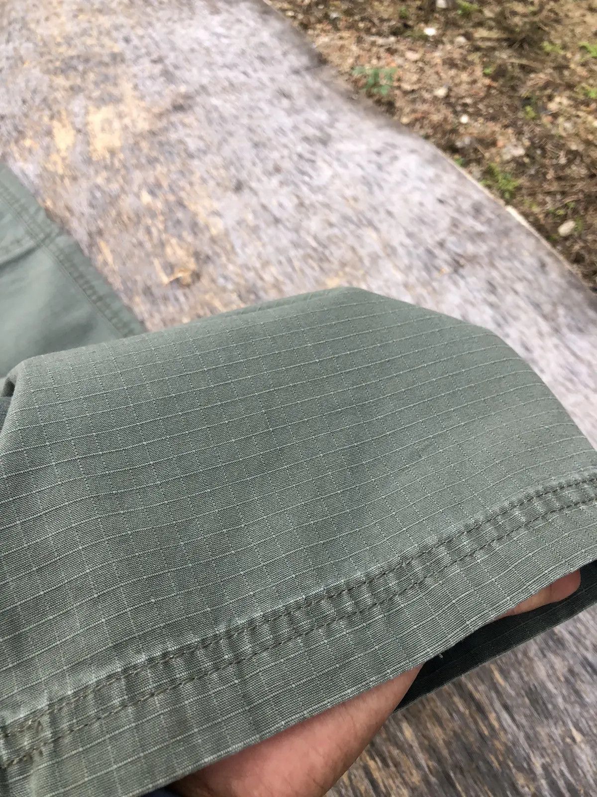 L.L. Bean × Vintage Very rare Green Cargo Pants Baggy Pattern W33 x L40 Size US 33 - 5 Thumbnail
