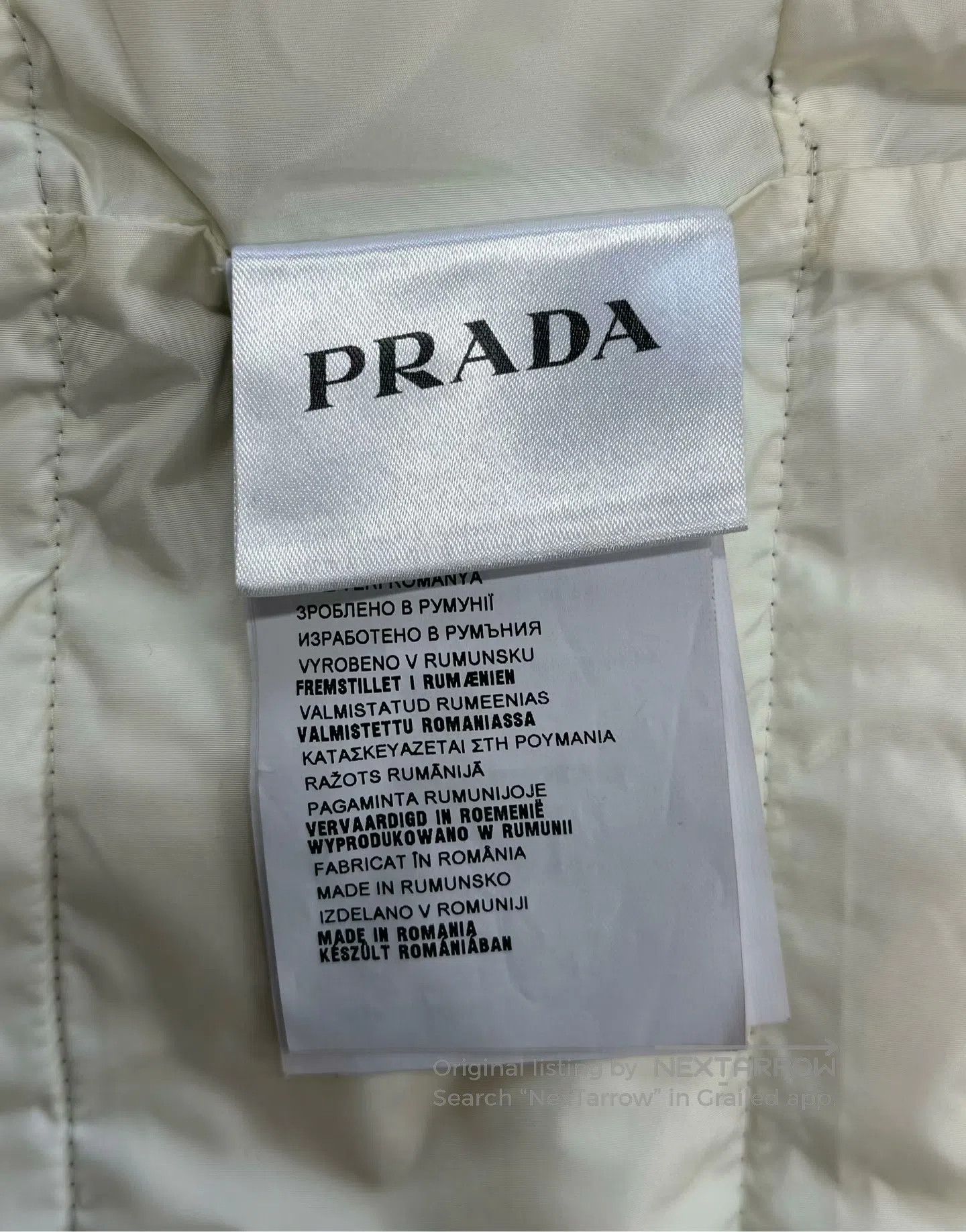 Prada Prada Black classic triangle logo wool collar down vest| Size S / US 4 / IT 40 - 4 Thumbnail