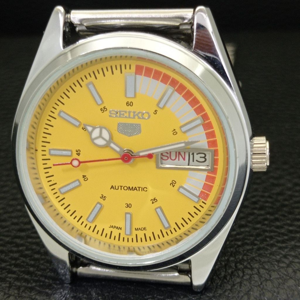 Seiko REFURBISHED VINTAGE SEIKO 5 AUTO JAPAN MENS WATCH a440725 Size 38 - 3 Thumbnail