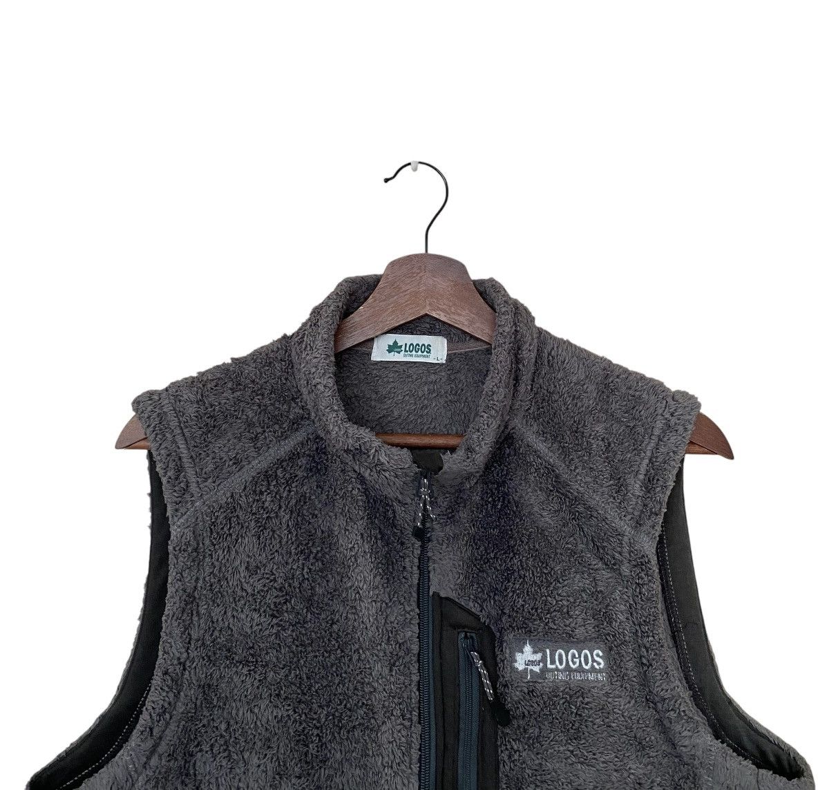 Vintage Vintage Brand Logos Fleece Vest 2000s Size US L / EU 52-54 / 3 - 3 Thumbnail