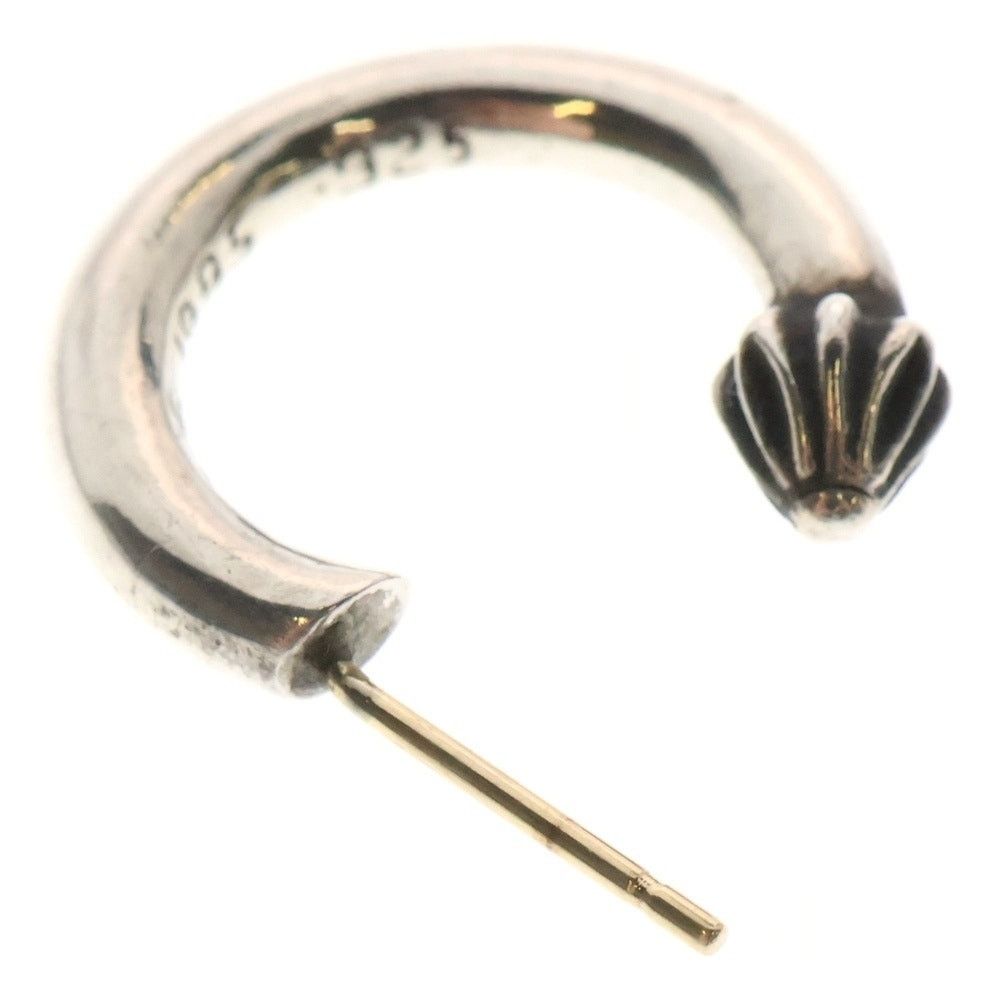 Chrome Hearts Chrome Hearts Silver Plain Hoop Earring BCA101 Size ONE SIZE - 6 Thumbnail