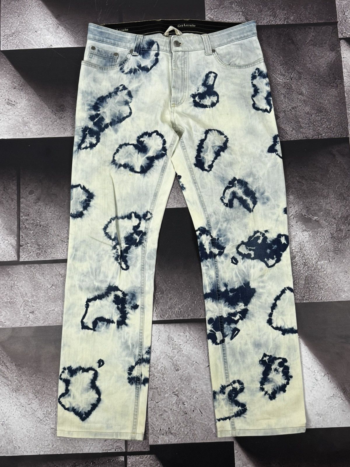 Guy Laroche × Vintage Guy Laroche denim pants Size US 34 / EU 50 - 1 Thumbnail