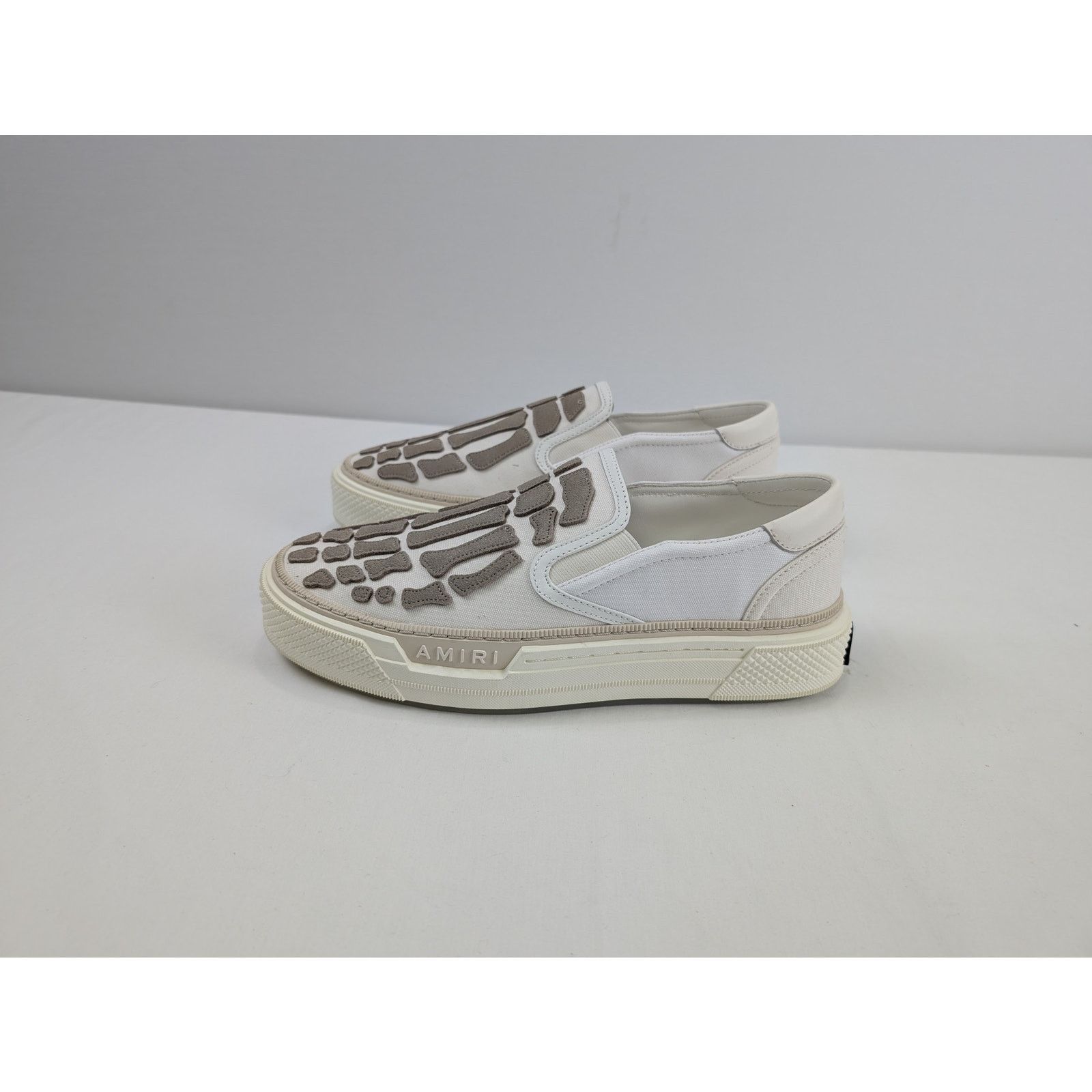 Amiri o1rshd1 Skel Top Slip on Sneakers in White Size US 9 / EU 42 - 6 Thumbnail