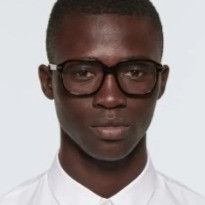Dior Dior DIORBLACKSUITO S5I 2000 Eyeglasses Havana 53mm Square Size ONE SIZE - 2 Thumbnail