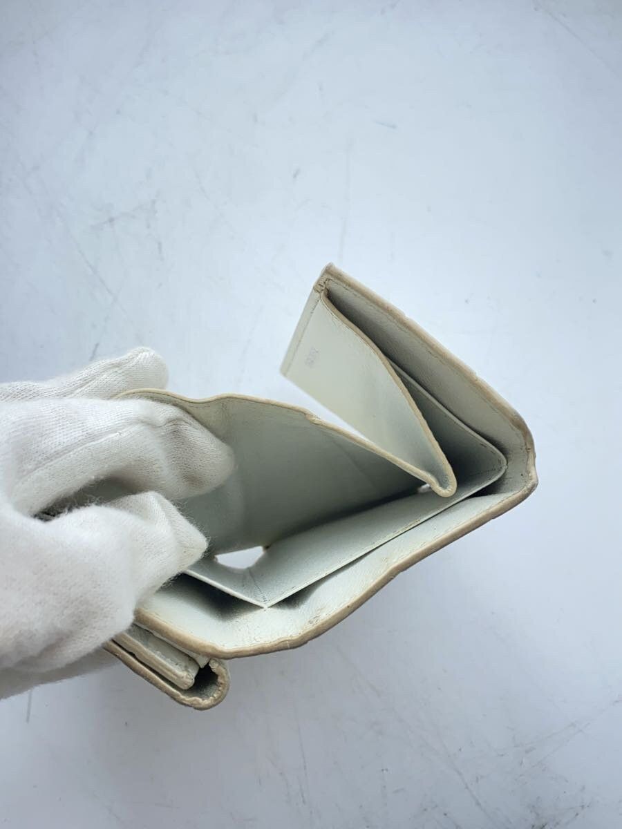 Balenciaga Balenciaga Leather Bi-Fold Wallet White Size ONE SIZE - 6 Thumbnail