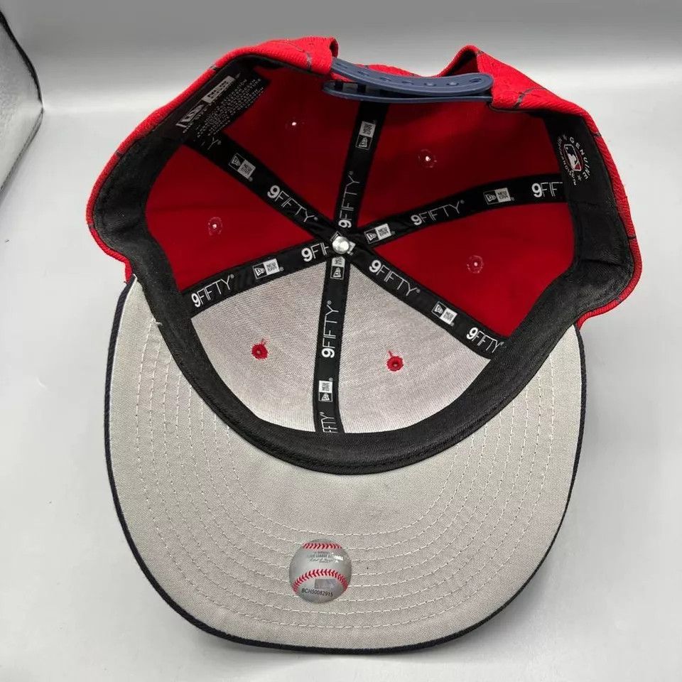 New Era Washington Nationals Hat Men 9Fifty New Era Snap Back Cap Size ONE SIZE - 7 Thumbnail