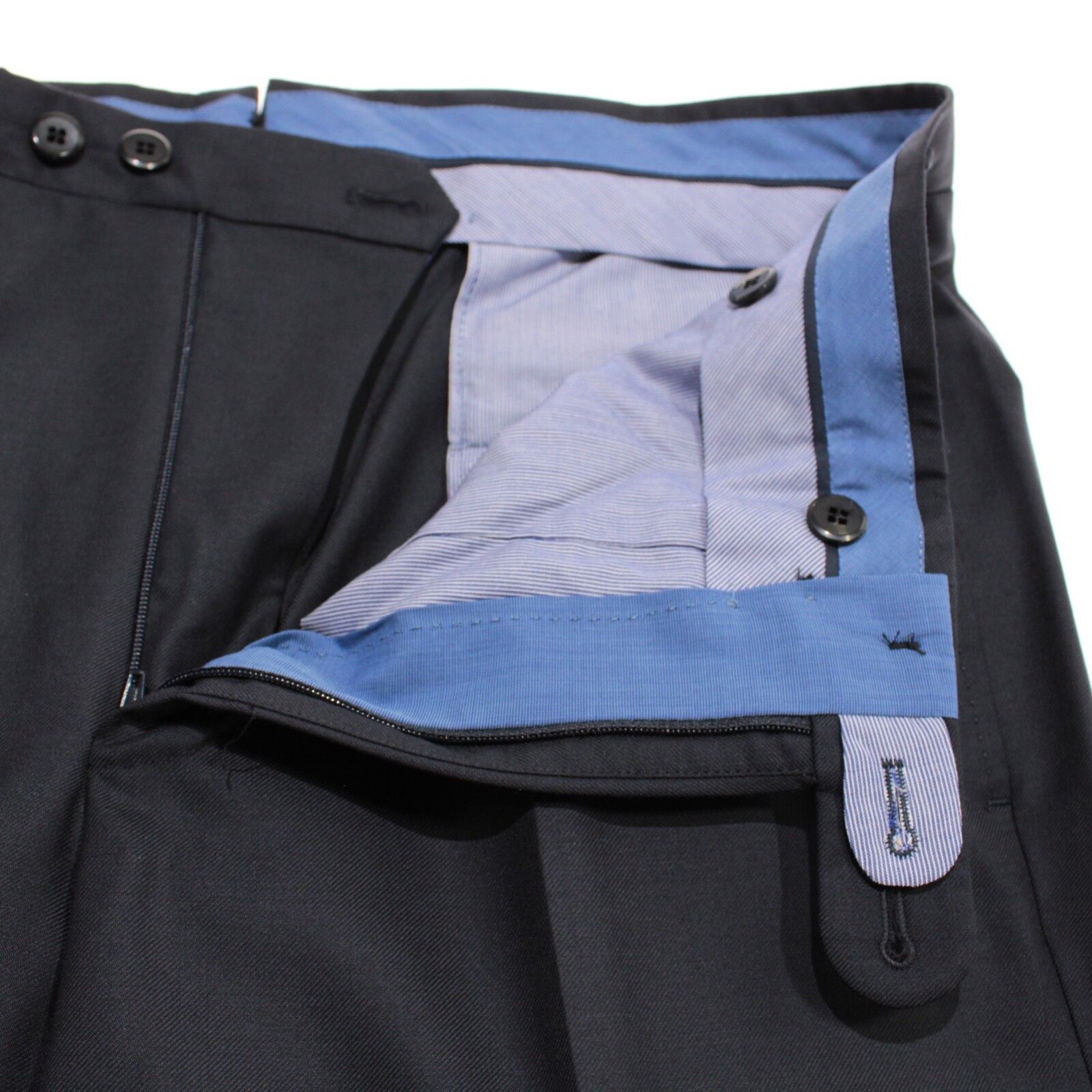Other Valentini New with tags Dress Pants Size 34 US In Blue Size US 34 / EU 50 - 3 Thumbnail
