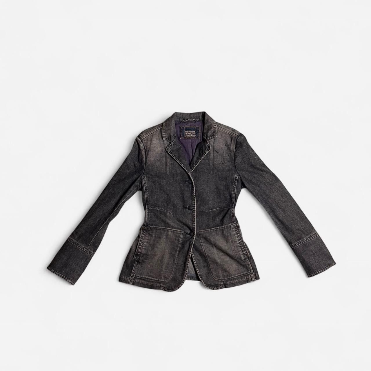 Marithe + Francois Girbaud Marithe Francois girbaud faded denim jacket Size M / US 6-8 / IT 42-44 - 3 Thumbnail