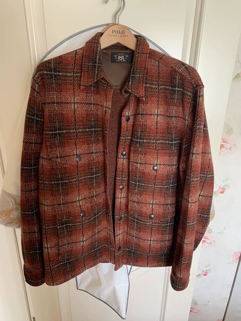RRL Ralph Lauren RRL Vintage Wool Plaid Jacket - dmc Size US L / EU 52-54 / 3 - 1 Thumbnail