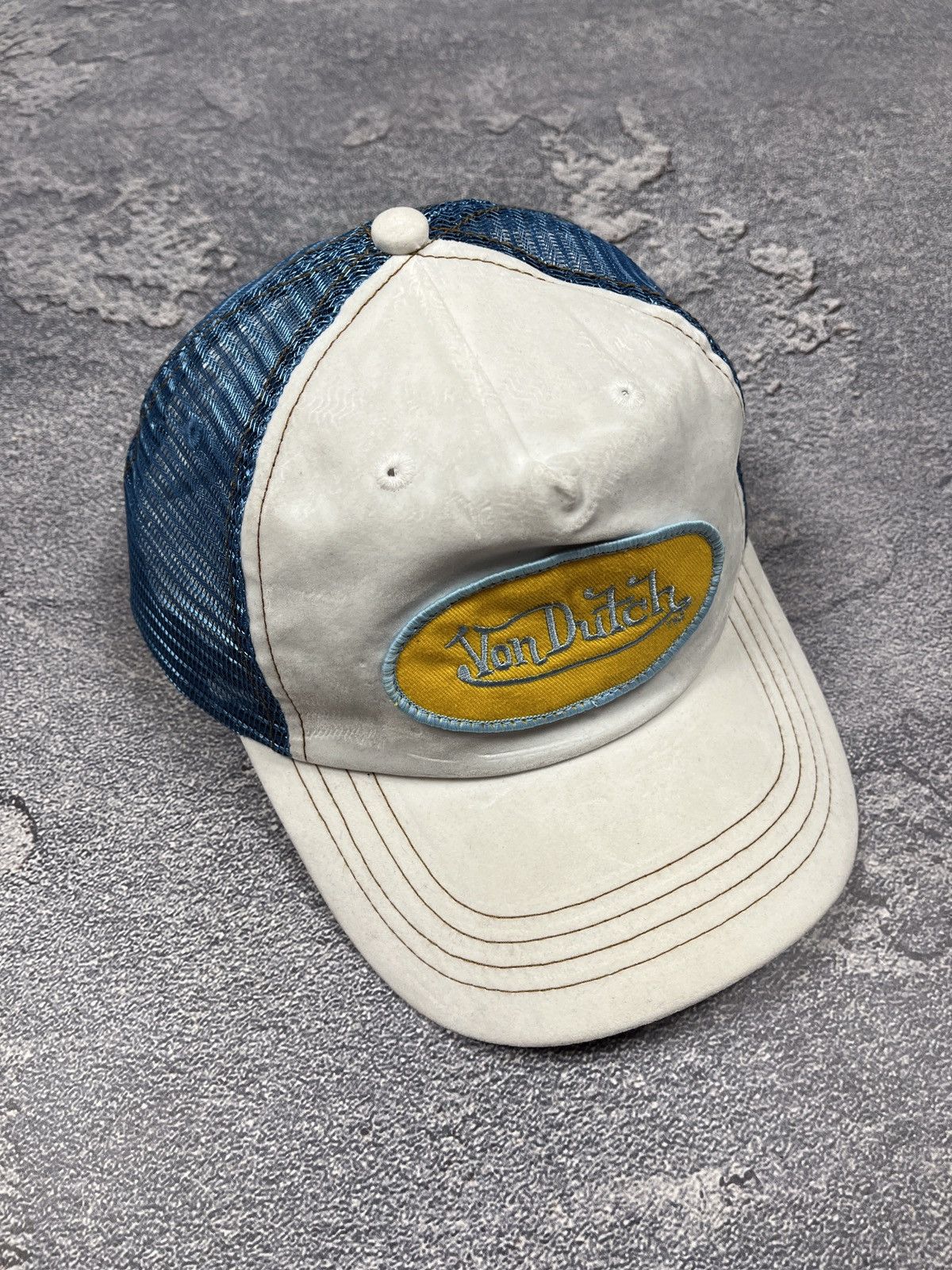 Von Dutch Von Dutch Trucker Hat White SnapBack Cap Size ONE SIZE - 2 Thumbnail