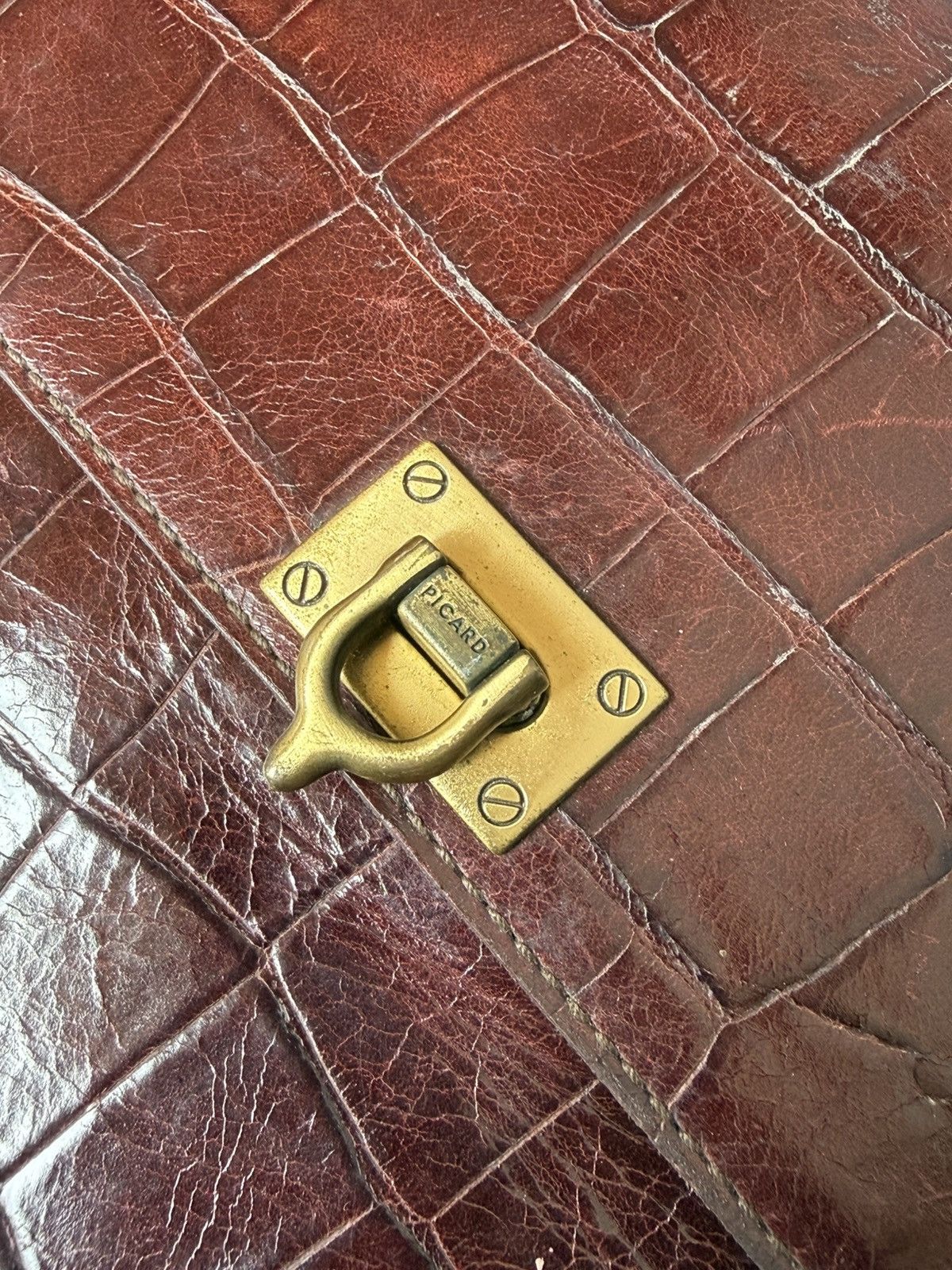 PICARD Vintage Picard document briefcase bag Size 36 - 3 Thumbnail
