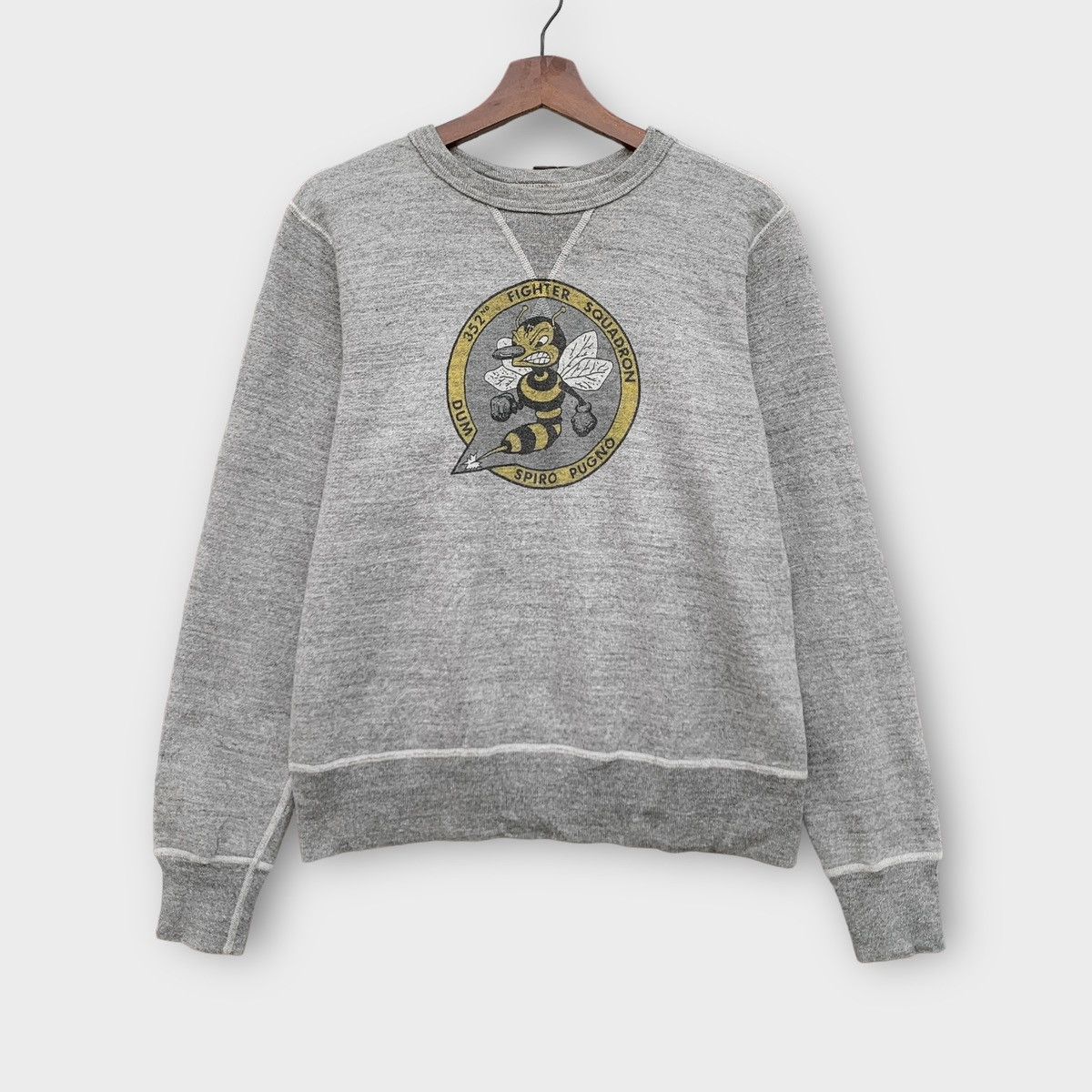 Buzz Rickson's × Toyo Enterprises Vintage Buzz Ricksons Fighter Squadron Sweatshirt Size S / US 4 / IT 40 - 1 Thumbnail