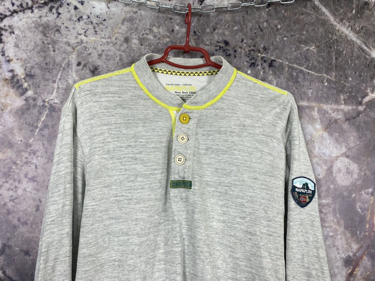 Napapijri × Vintage Men’s Napapijri Long Sleeve Outdoor Vintage Size XL Size US XL / EU 56 / 4 - 2 Thumbnail
