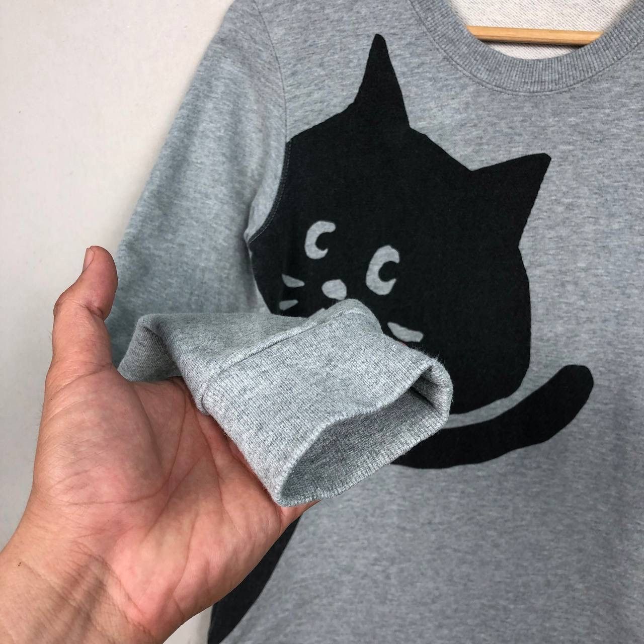 Ne-Net Issey Miyake Ne-Net Cat Jumper Sweatshirt Size US S / EU 44-46 / 1 - 5 Thumbnail