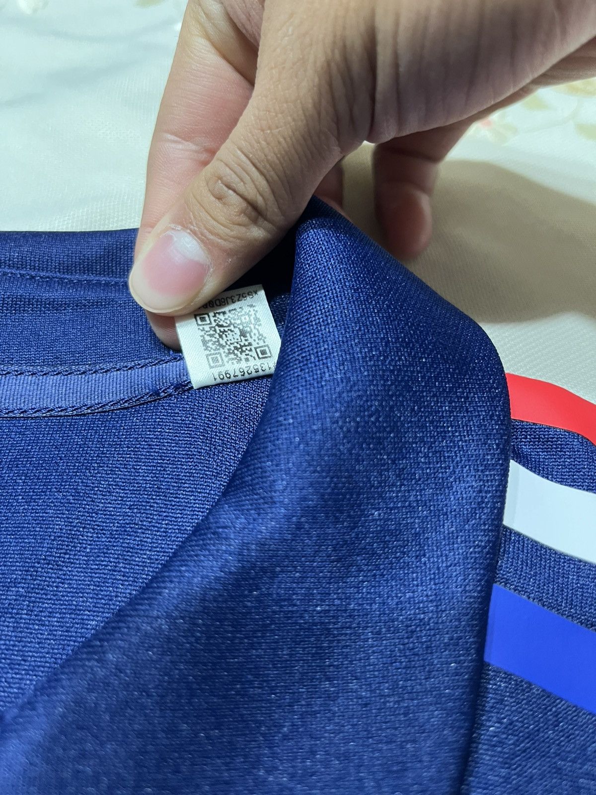 Adidas France Rugby Home jersey 2024/2025 season size S Size US S / EU 44-46 / 1 - 2 Thumbnail