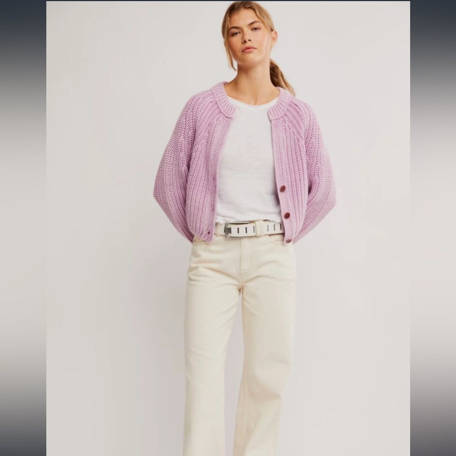 Free People 🎉LAST PIECE🎉Free People Sweet Nothing Cardi Size XL / US 12-14 / IT 48-50 - 2 Thumbnail