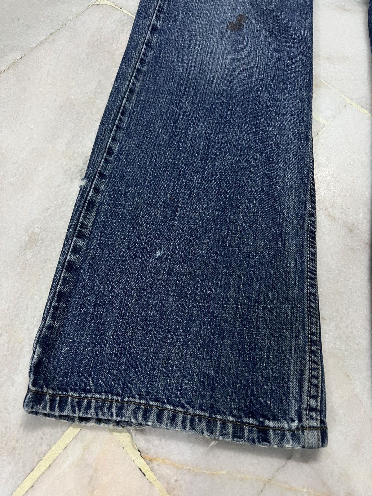 Levi's Vintage Levis 527 Distressed Bootcut Jean Size US 33 - 4 Thumbnail