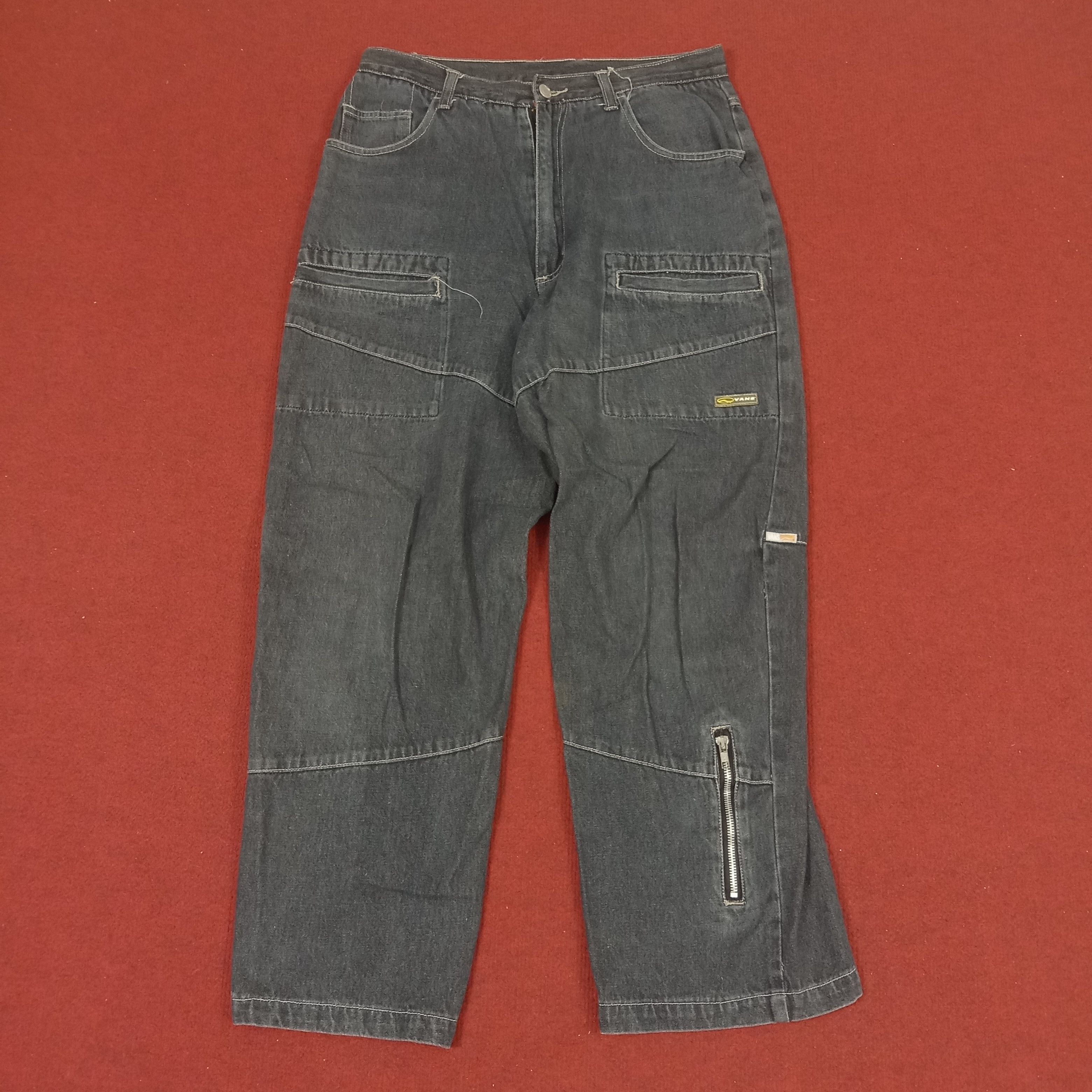 Vans Vans Skater Style Streetwear Hip Hop Nice Design Pants Size US 31 - 1 Thumbnail