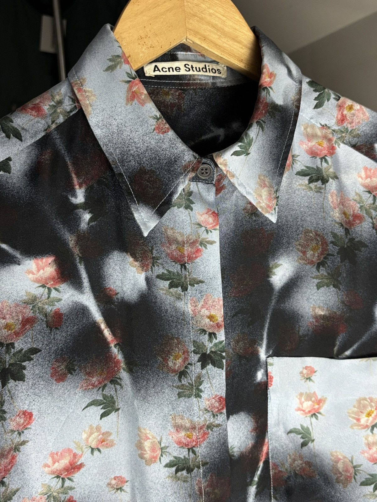 Acne Studios Acne Studios Archival Burnt Rose Vintage Rare Unisex Shirt Size US L / EU 52-54 / 3 - 3 Thumbnail