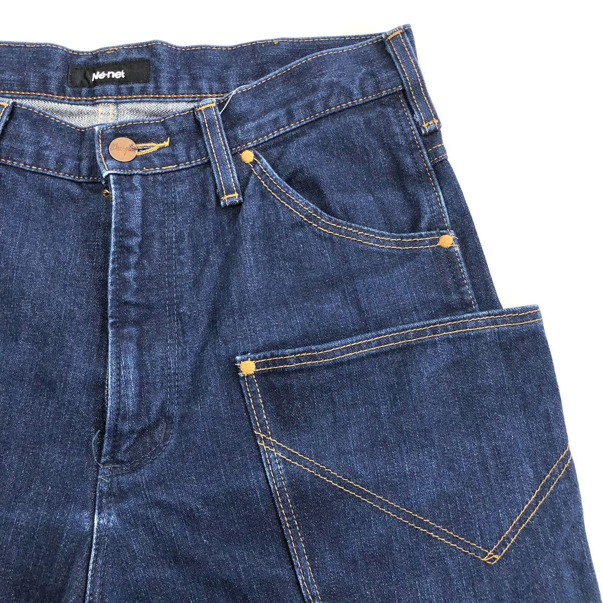 Issey Miyake × Ne-Net Y2K Wrangler x Ne-Net Japan by Issey Miyake Big Pocket Jeans Size US 30 / EU 46 - 10 Thumbnail