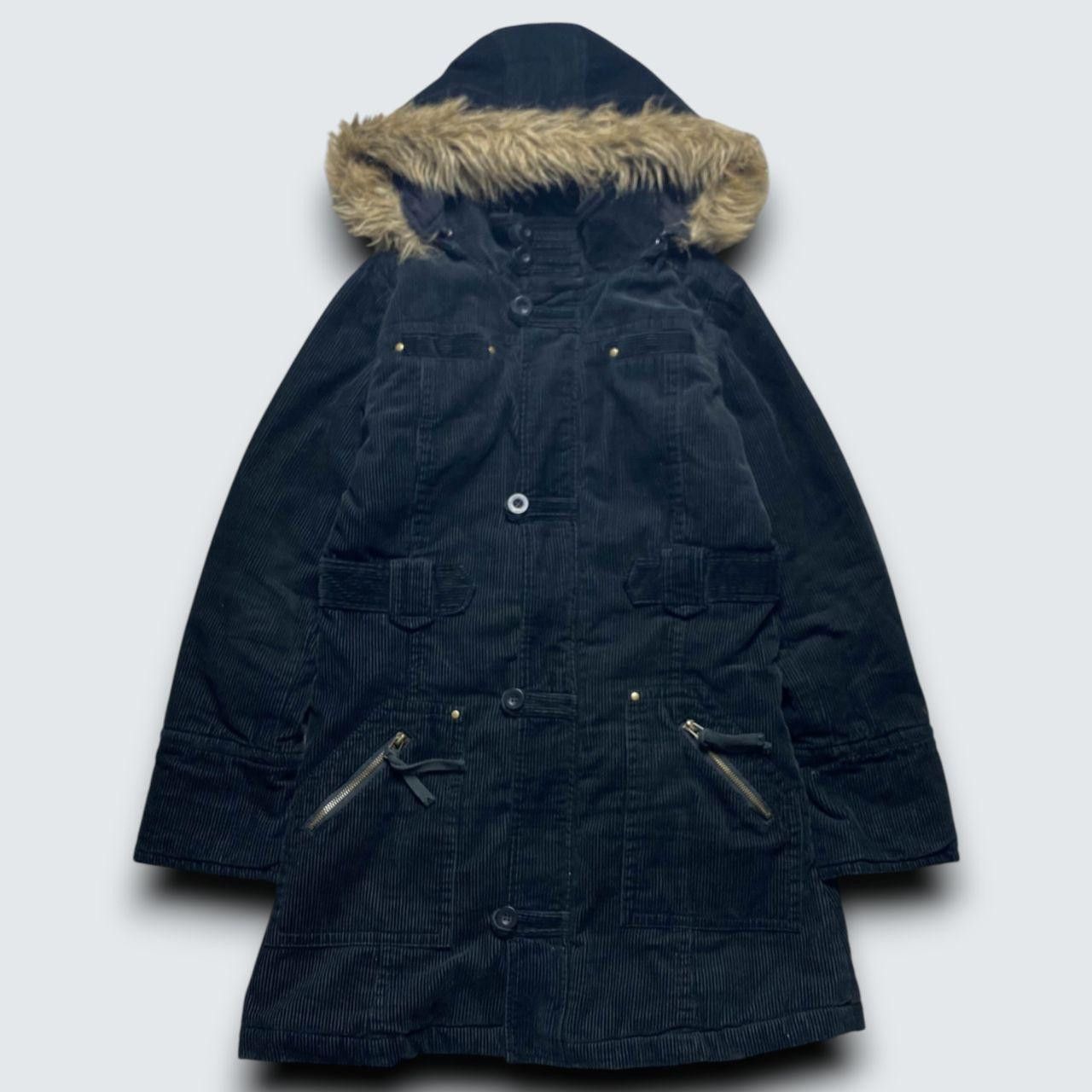 Japanese Brand 00s Chicoree Japan Style Corduroy Coat Black M Size M / US 6-8 / IT 42-44 - 1 Thumbnail