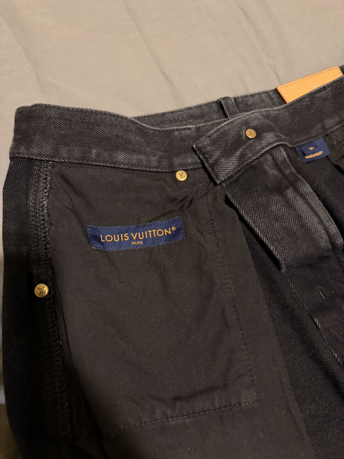 Louis Vuitton Louis Vuitton Double Knee Carpenter Jeans Size US 30 / EU 46 - 7 Thumbnail