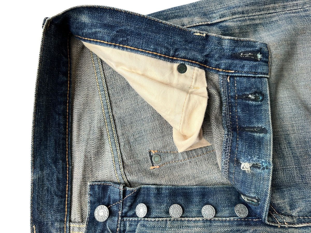 OMNIGOD Vintage Omnigod Selvedge Mudwash Distressed Denim Jeans 34 Size US 34 / EU 50 - 10 Thumbnail