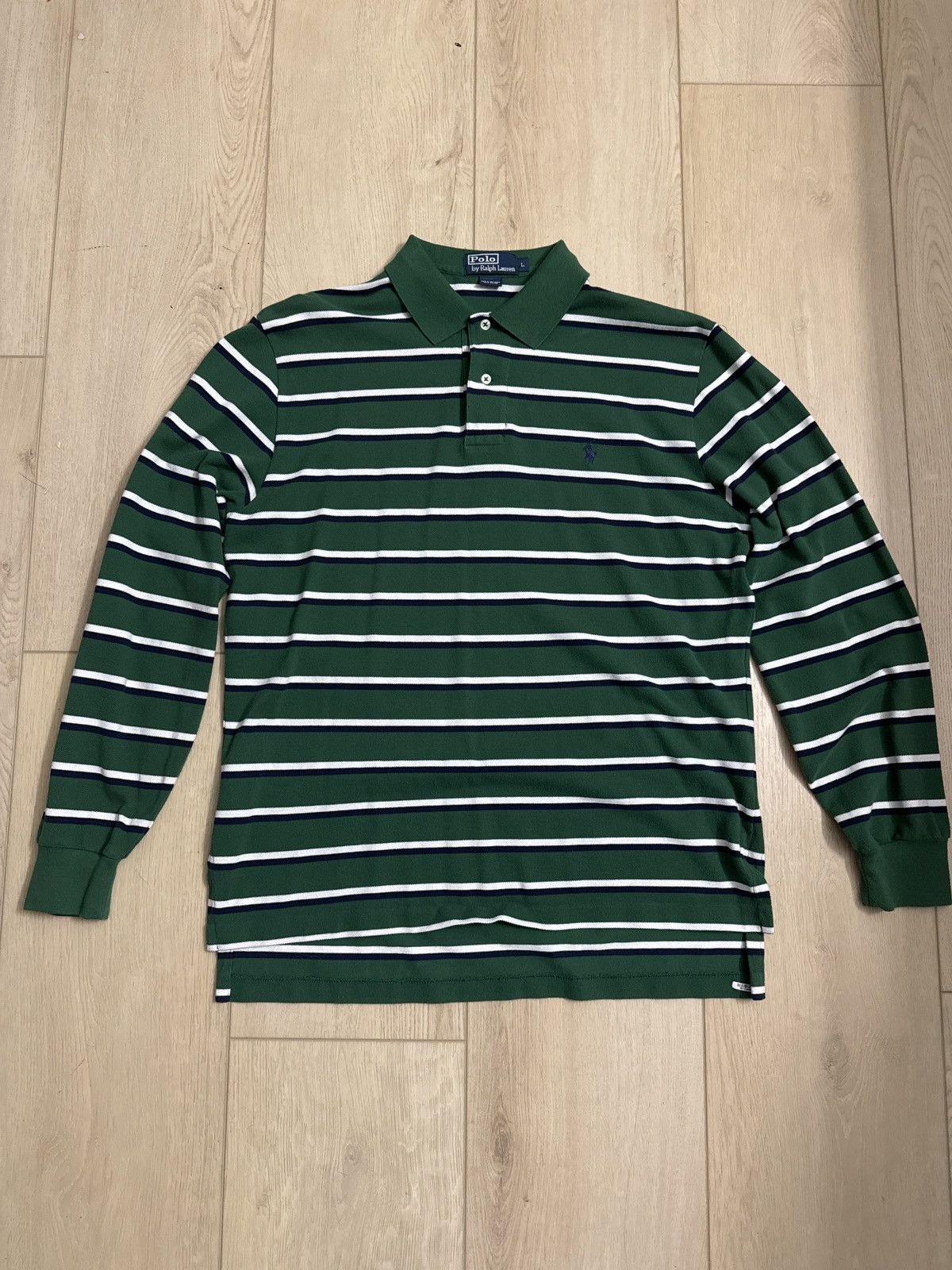 Polo Ralph Lauren L vintage Polo Ralph Lauren long sleeve Size US L / EU 52-54 / 3 - 3 Thumbnail