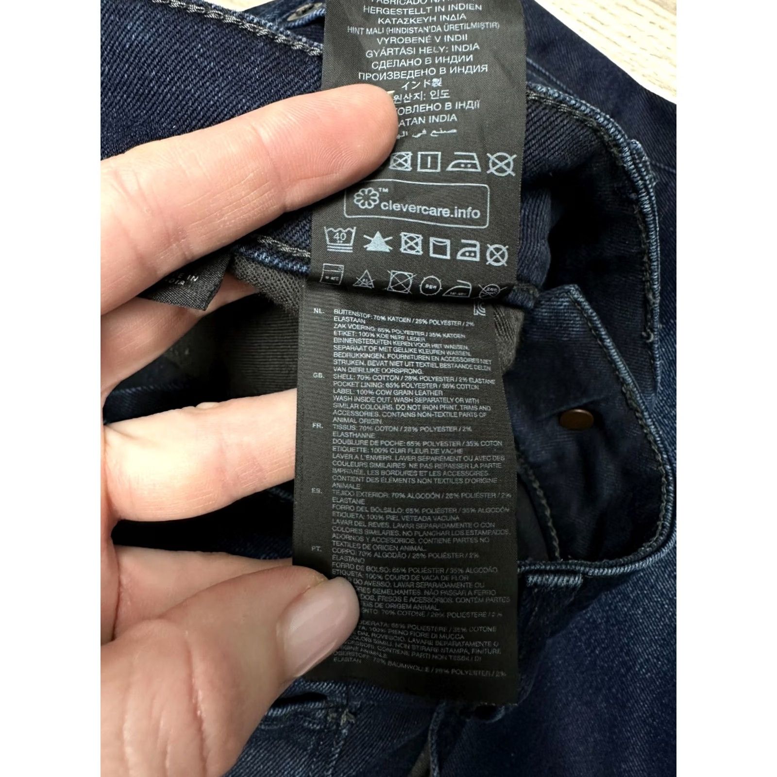 G-Star G-Star 3301 Jeans Jeans Regular Denim 34 Blue Mens 3301 Stars 34 Inseam 34 Wool? Size US 34 / EU 50 - 5 Thumbnail