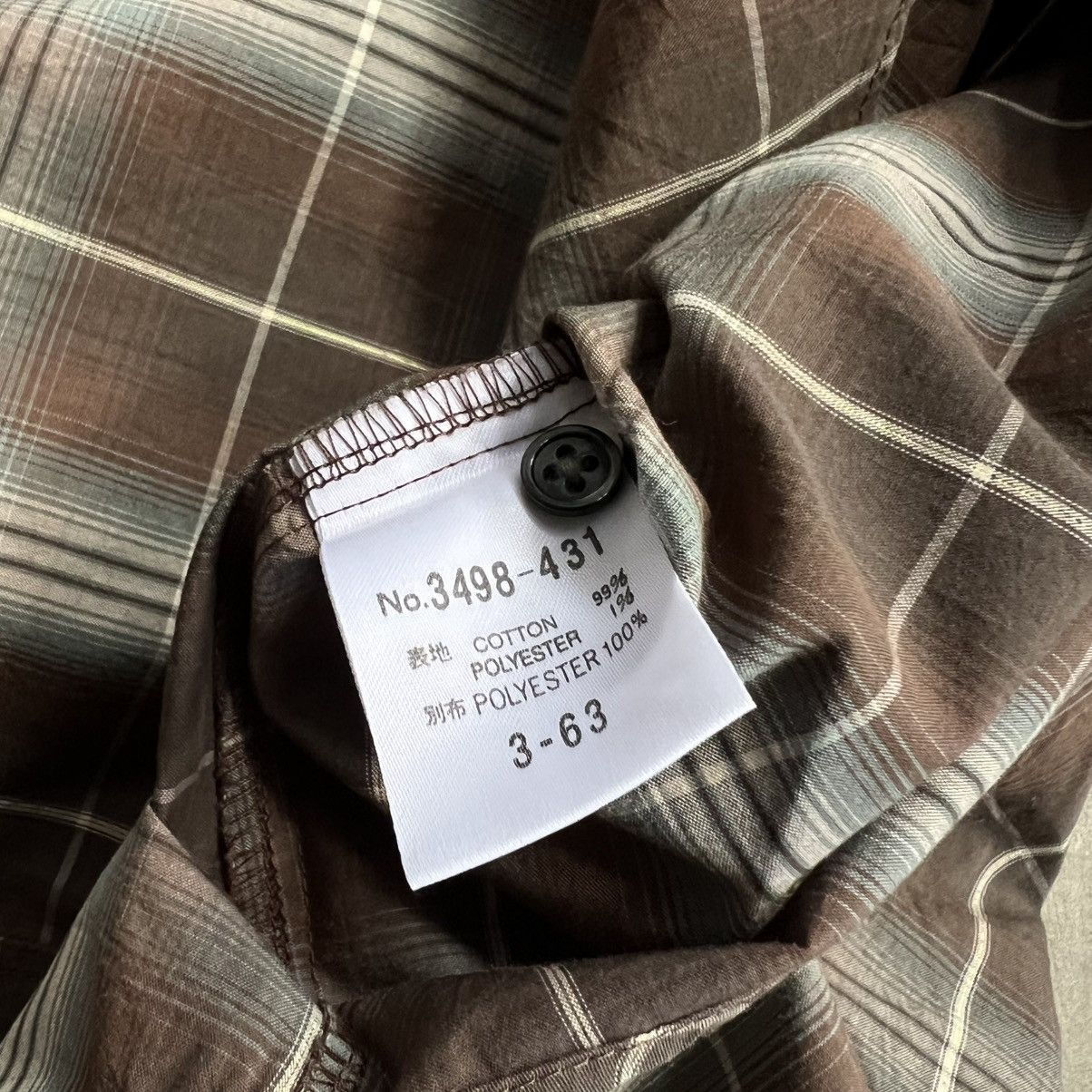 If Six Was Nine 2000s Schlussel Western Plaid Long Sleeve Button up Shirt Size US L / EU 52-54 / 3 - 10 Thumbnail