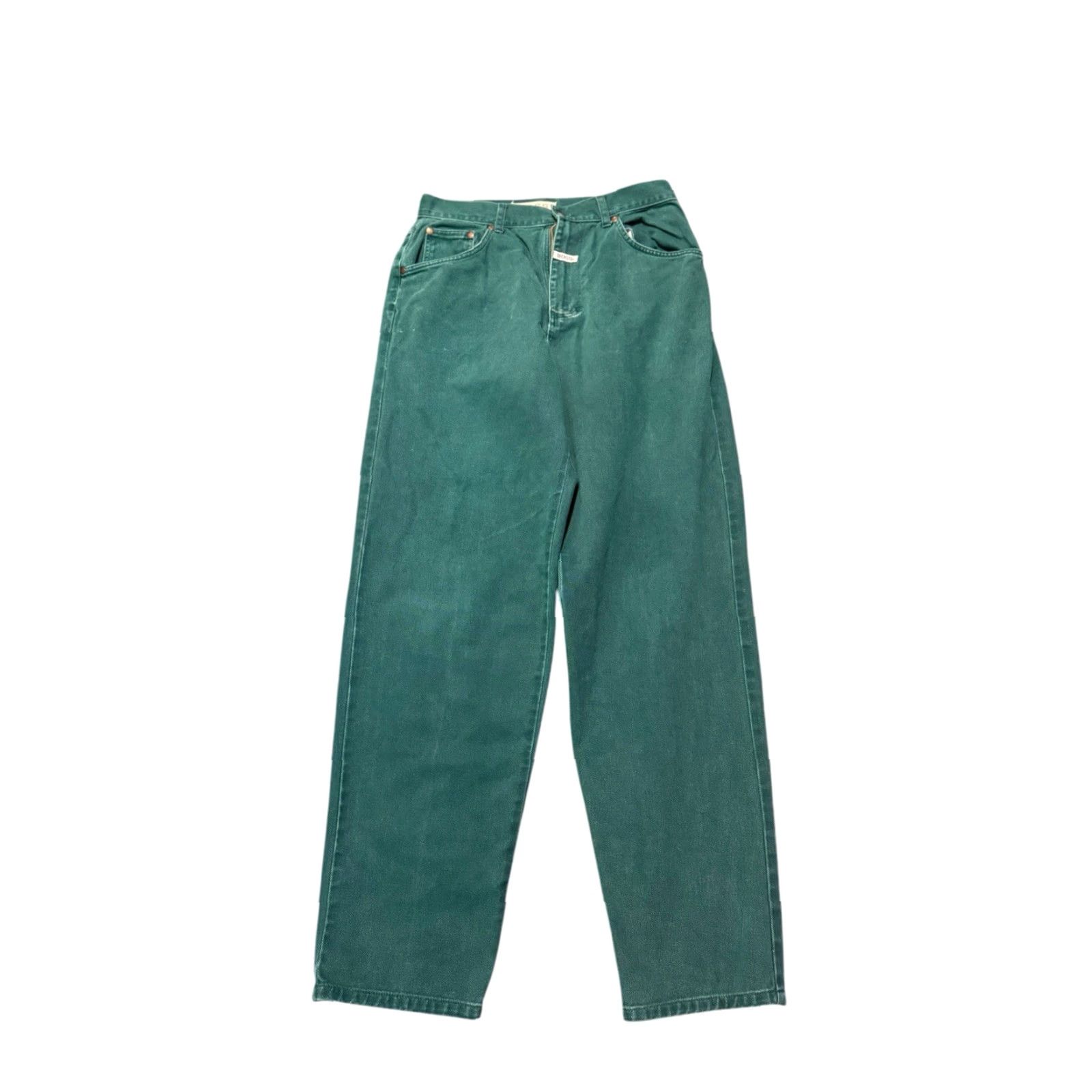 Hugo Boss VINTAGE Hugo Boss Men's Green 5 Pocket Denim Jeans Baggy Skater 34x32 Regular Size 42in Waist Size US 34 / EU 50 - 2 Thumbnail