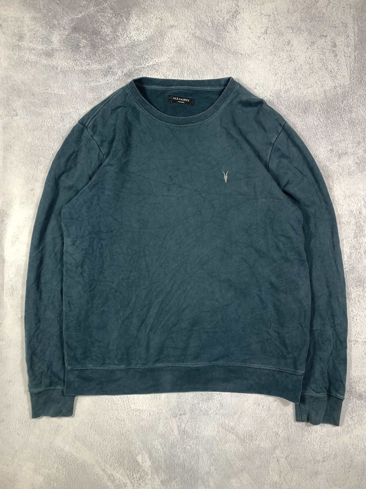 Allsaints × Vintage Vintage Allsaints sweatshirt crewneck streetwear size XL Size US XL / EU 56 / 4 - 1 Thumbnail