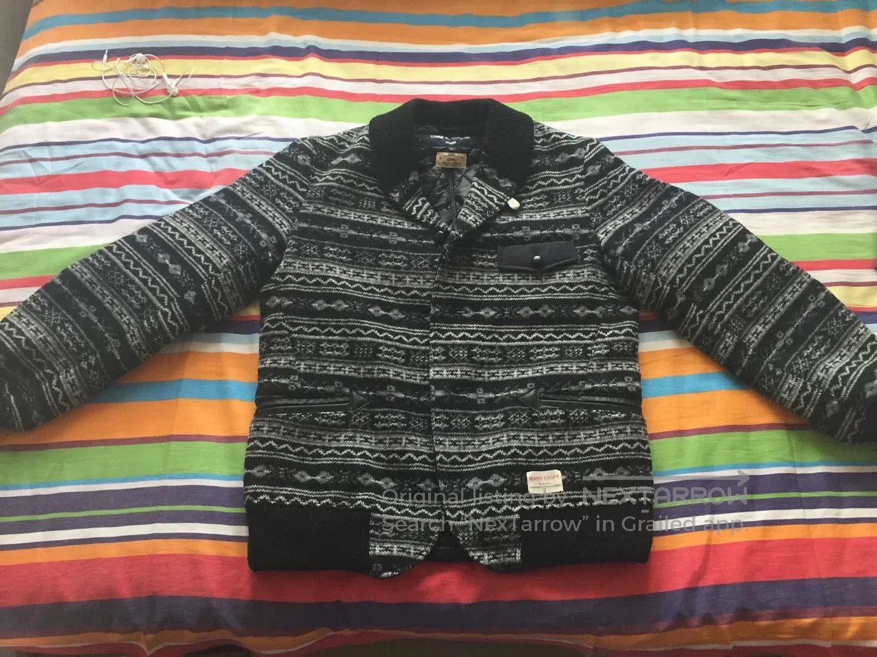 Visvim CDG x Gim Wool Jacket 17AW. Size US L / EU 52-54 / 3 - 1 Thumbnail