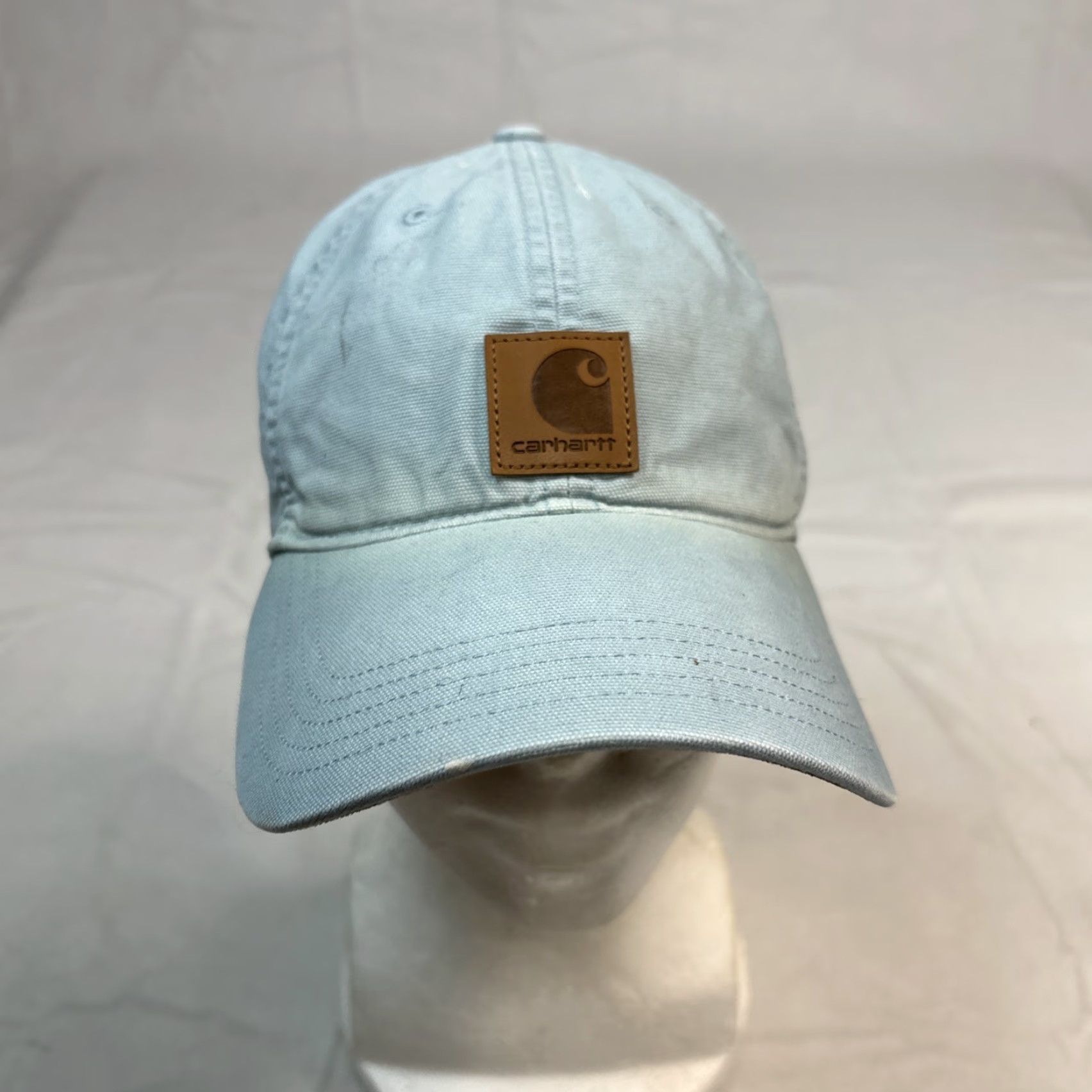 Carhartt Carhartt Mens Cotton Canvas Hat Odessa Adjustable Soft Blue Cap Hat Size ONE SIZE - 3 Thumbnail