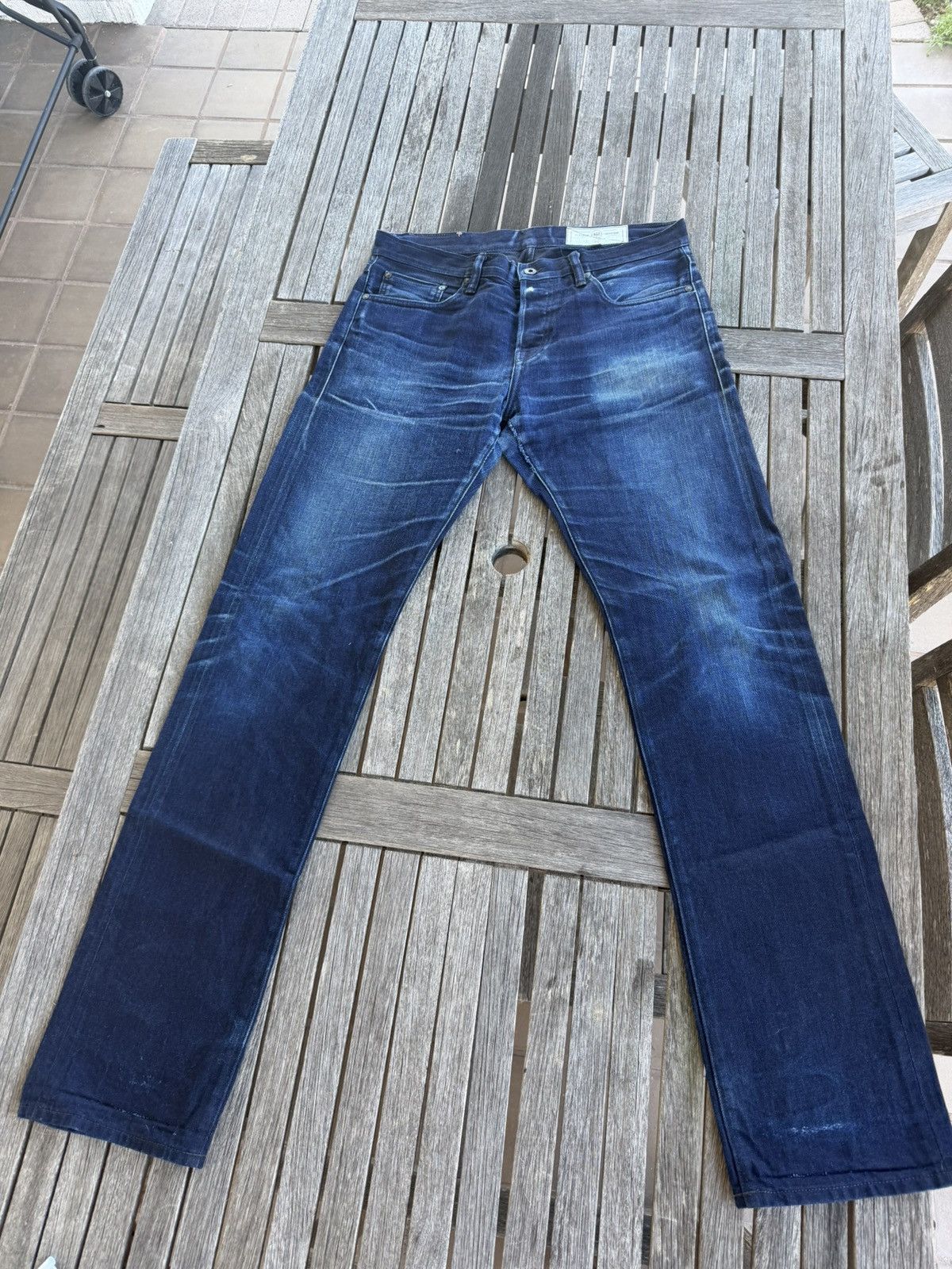Rogue Territory Rogue Territory 13.5oz Stanton Indigo 33” AMAZING FADES Size US 33 - 1 Thumbnail